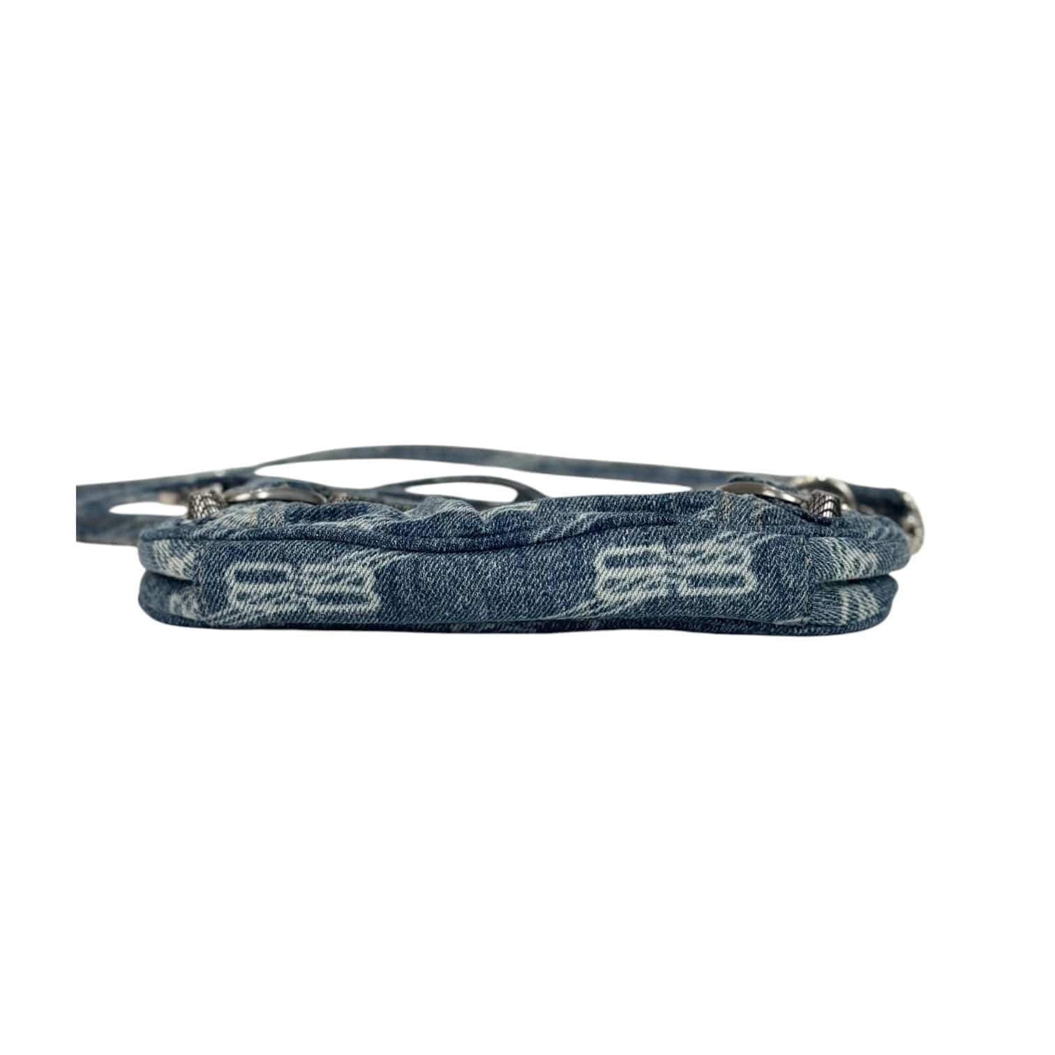 Balenciaga Le Cagole Mini Denim Bag