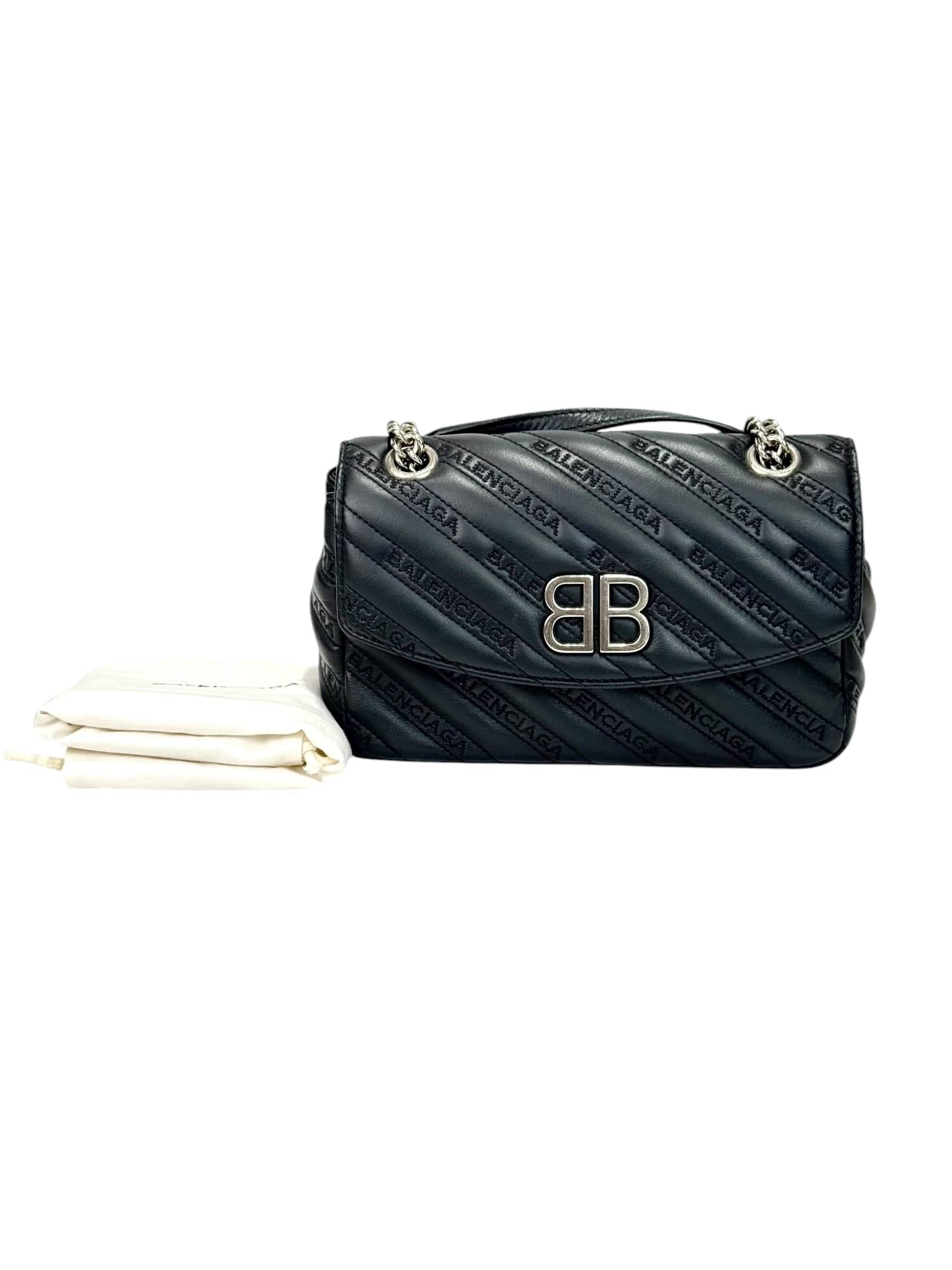 Balenciaga BB Logo Chain Bag