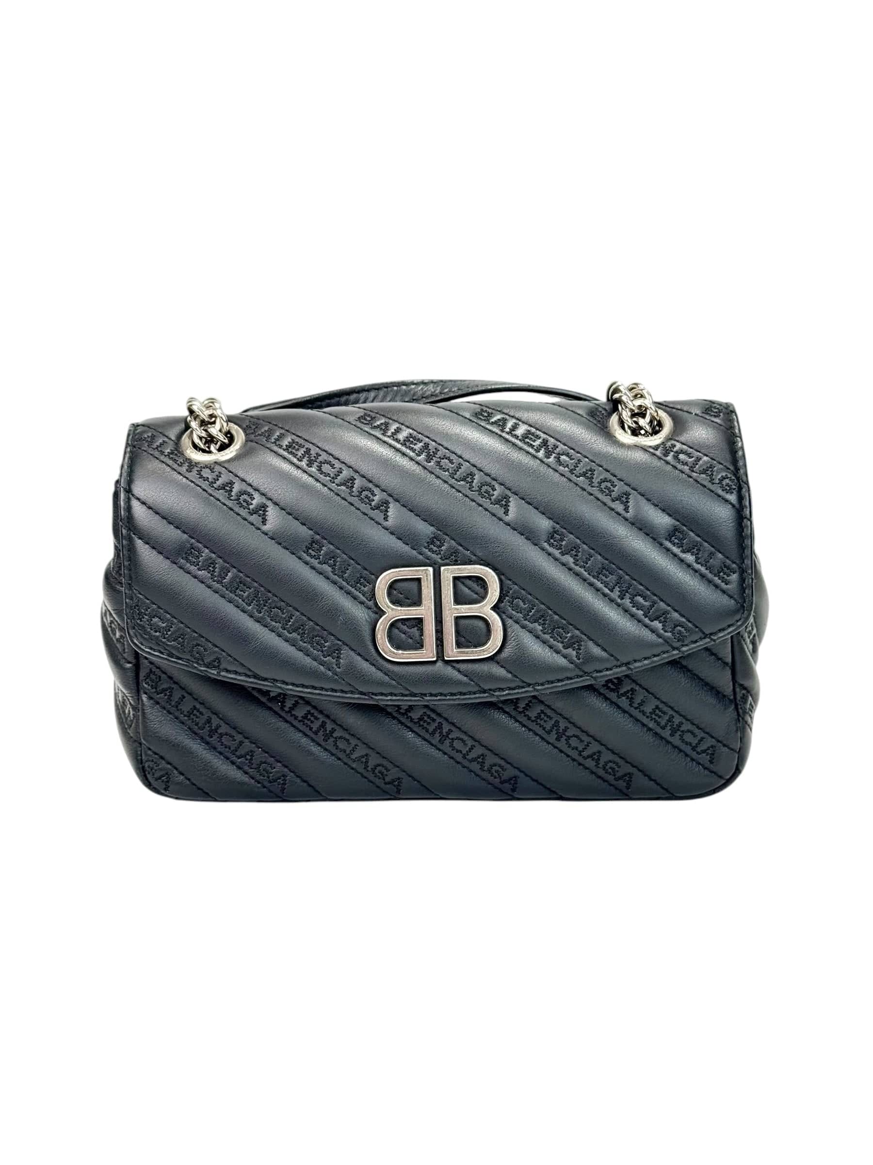 Balenciaga BB Logo Chain Bag