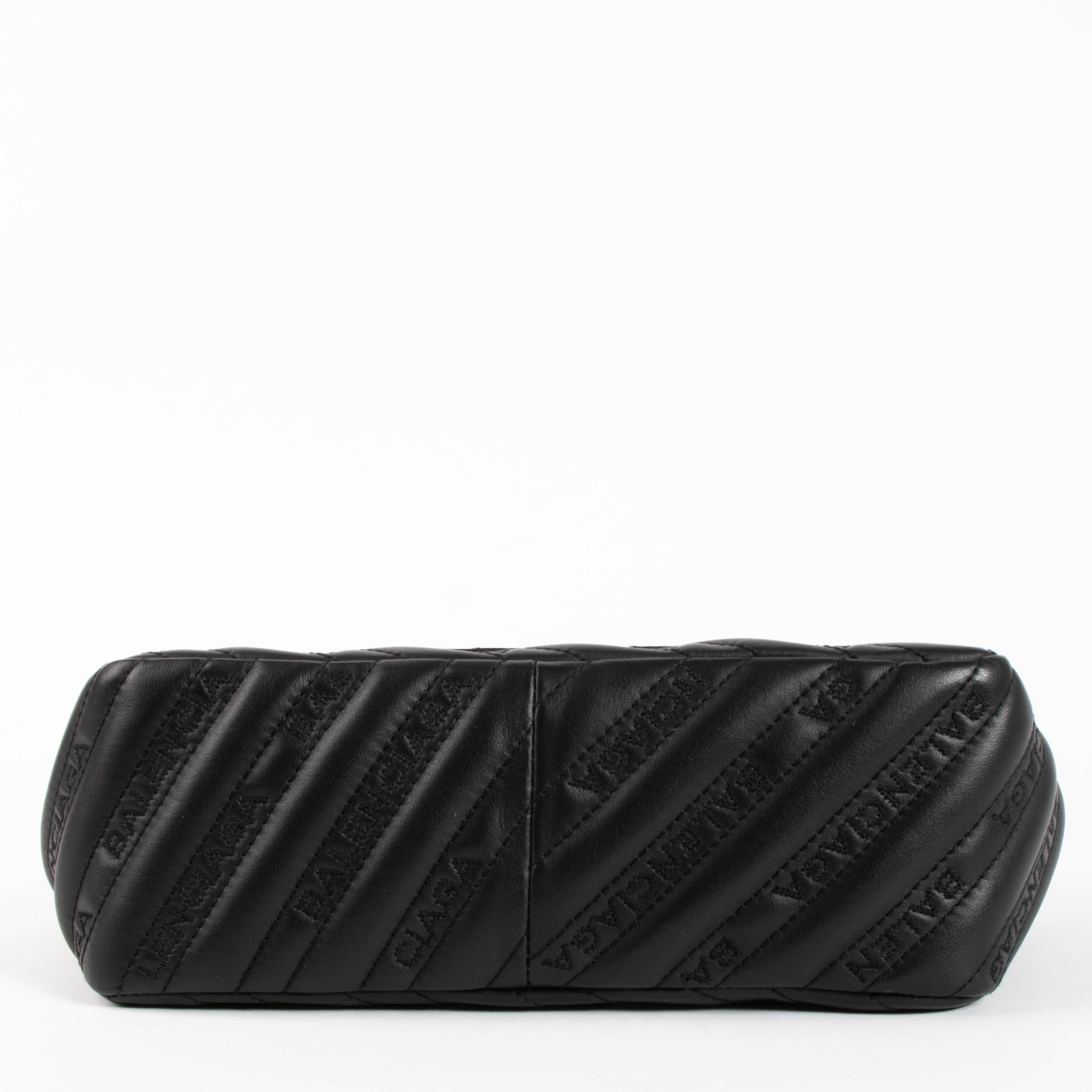 Balenciaga Black BB Round Small Chain Bag