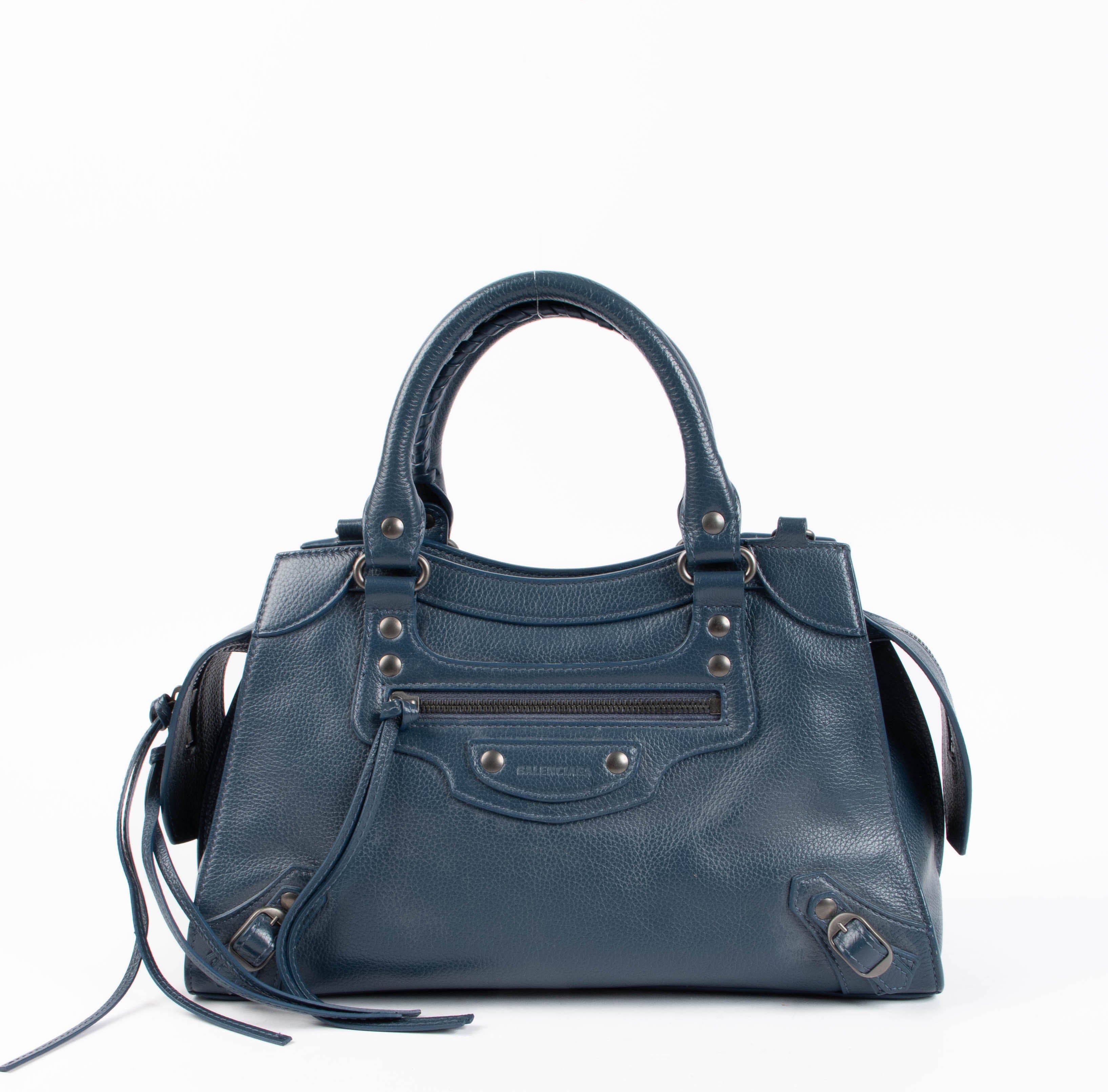 Balenciaga Blue Neo Classic Small Bag
