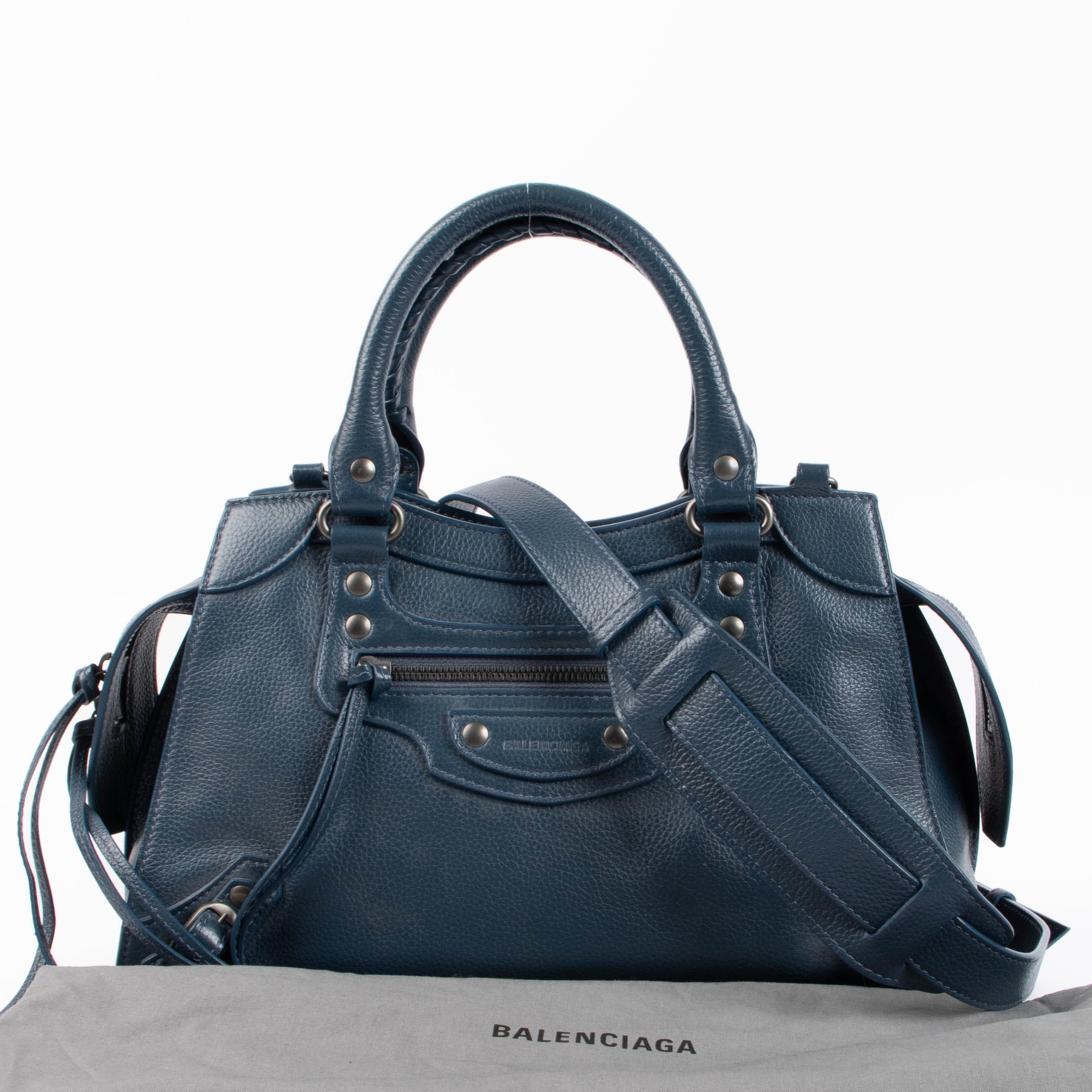 Balenciaga Blue Neo Classic Small Bag