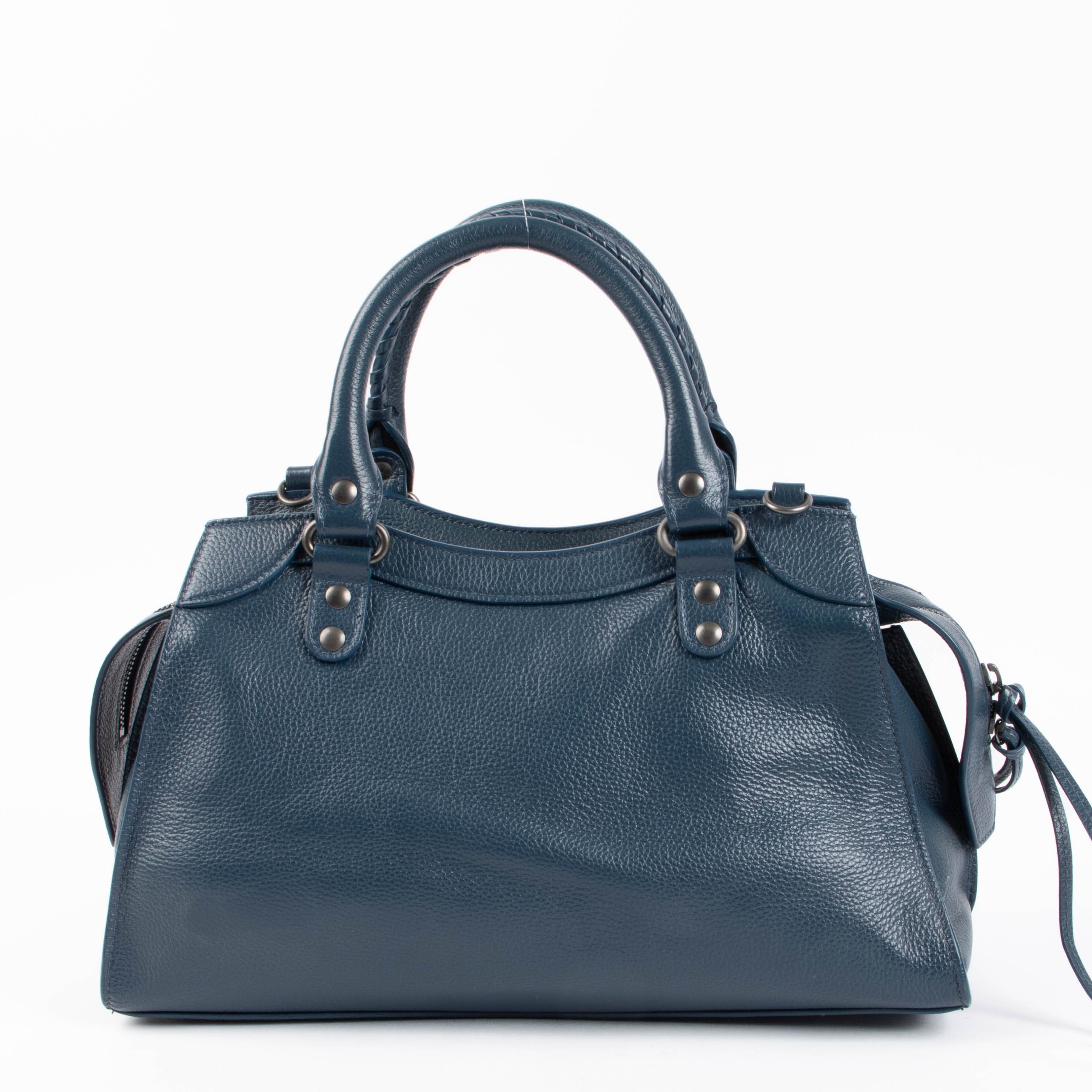 Balenciaga Blue Neo Classic Small Bag