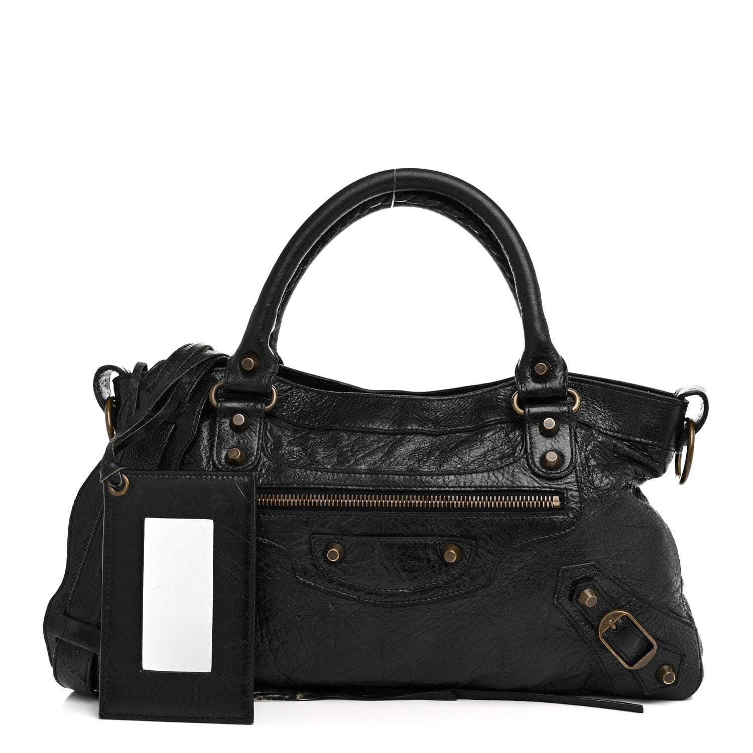 Balenciaga Agneau Classic Hardware First Black