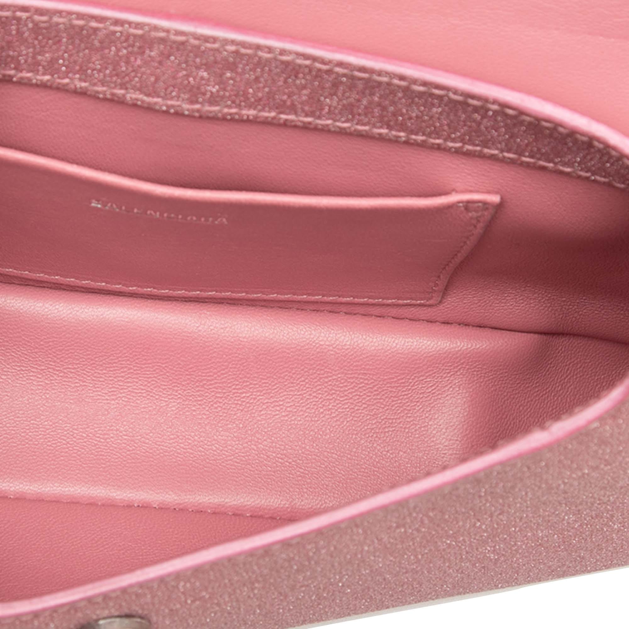 Balenciaga Small Glitter Fabric XX Flap