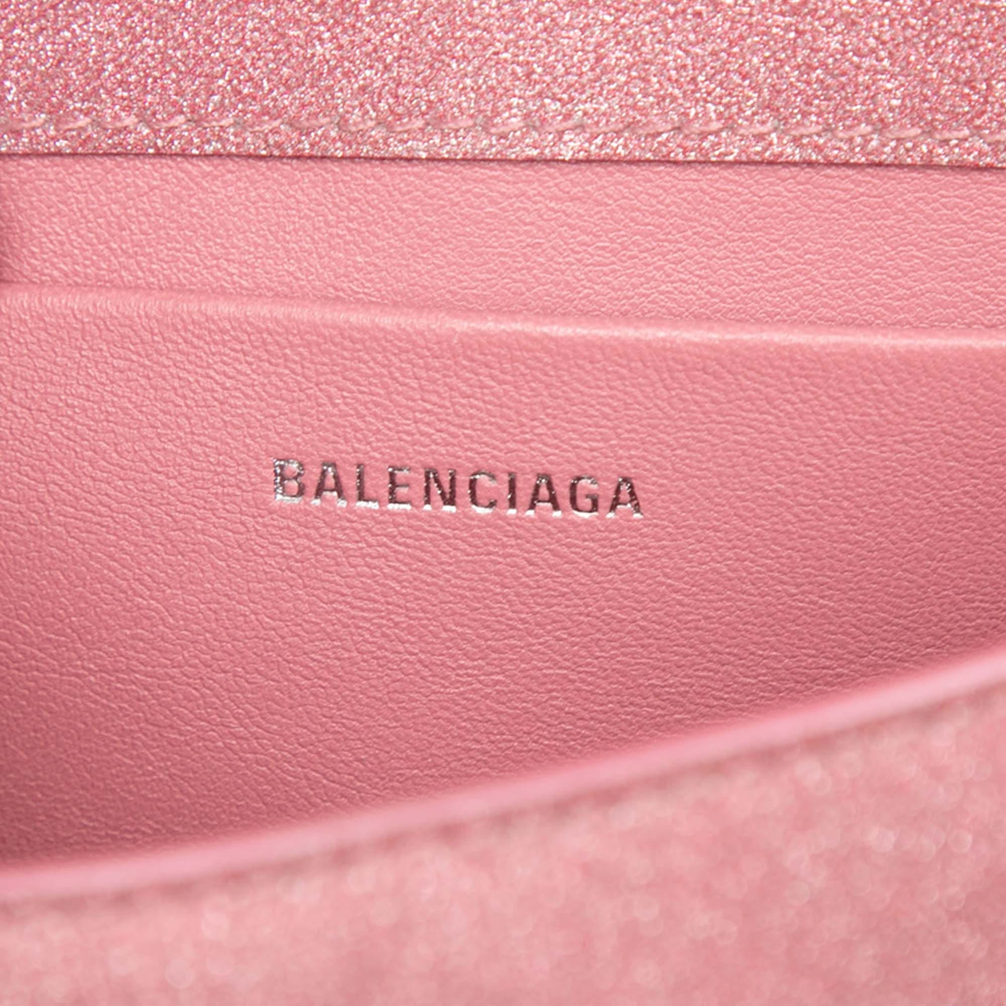 Balenciaga Small Glitter Fabric XX Flap