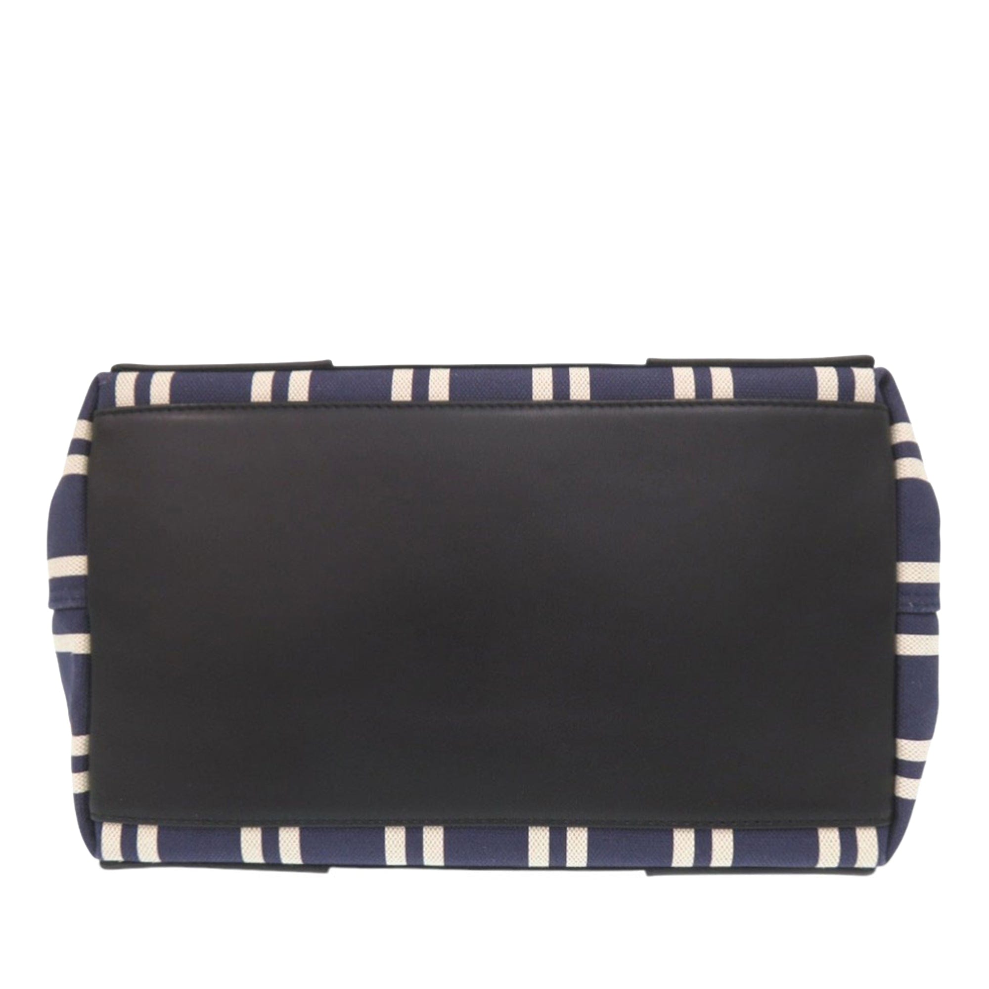 Balenciaga Canvas Striped Navy Cabas S