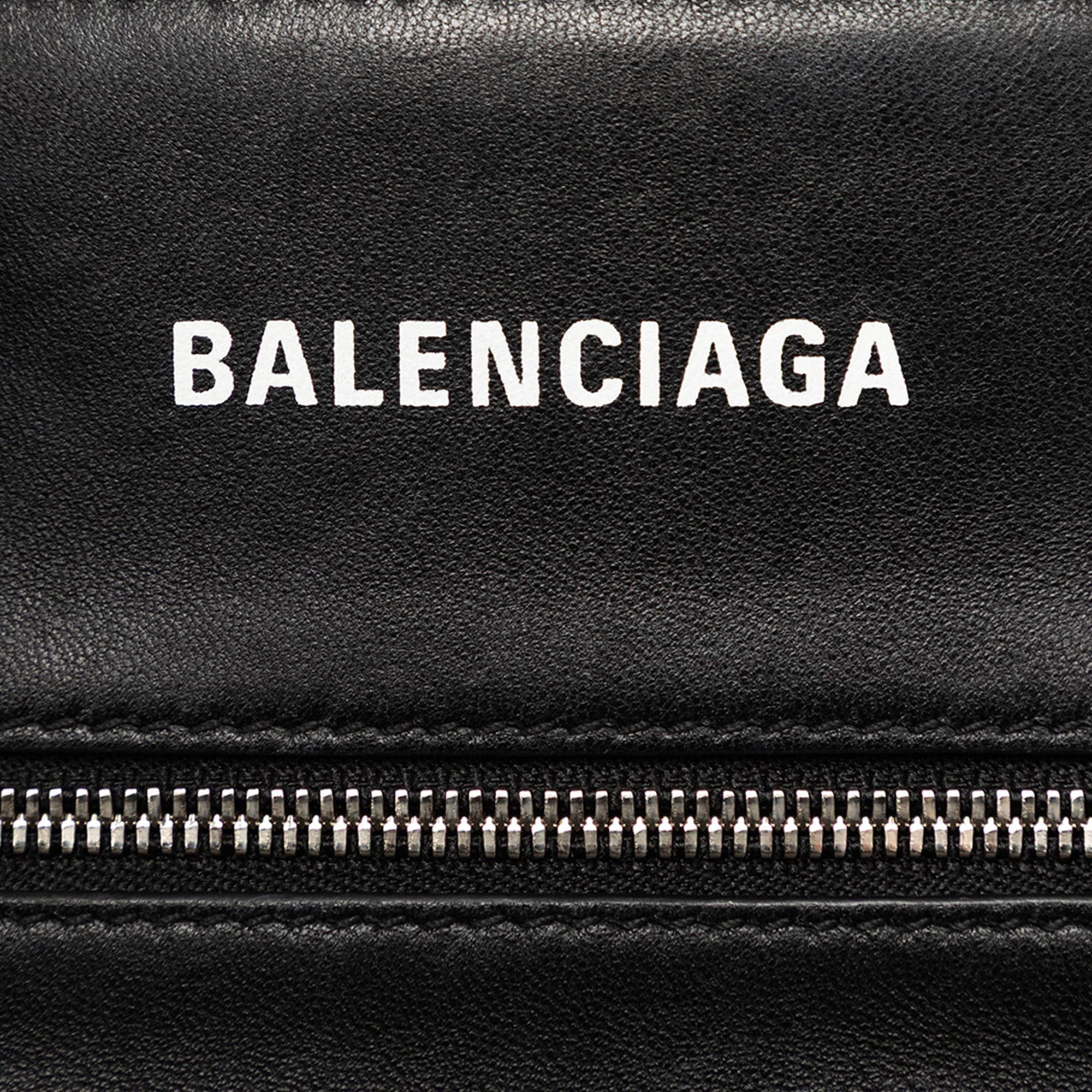 Balenciaga Faux Leather Bistro Basket Bag XS