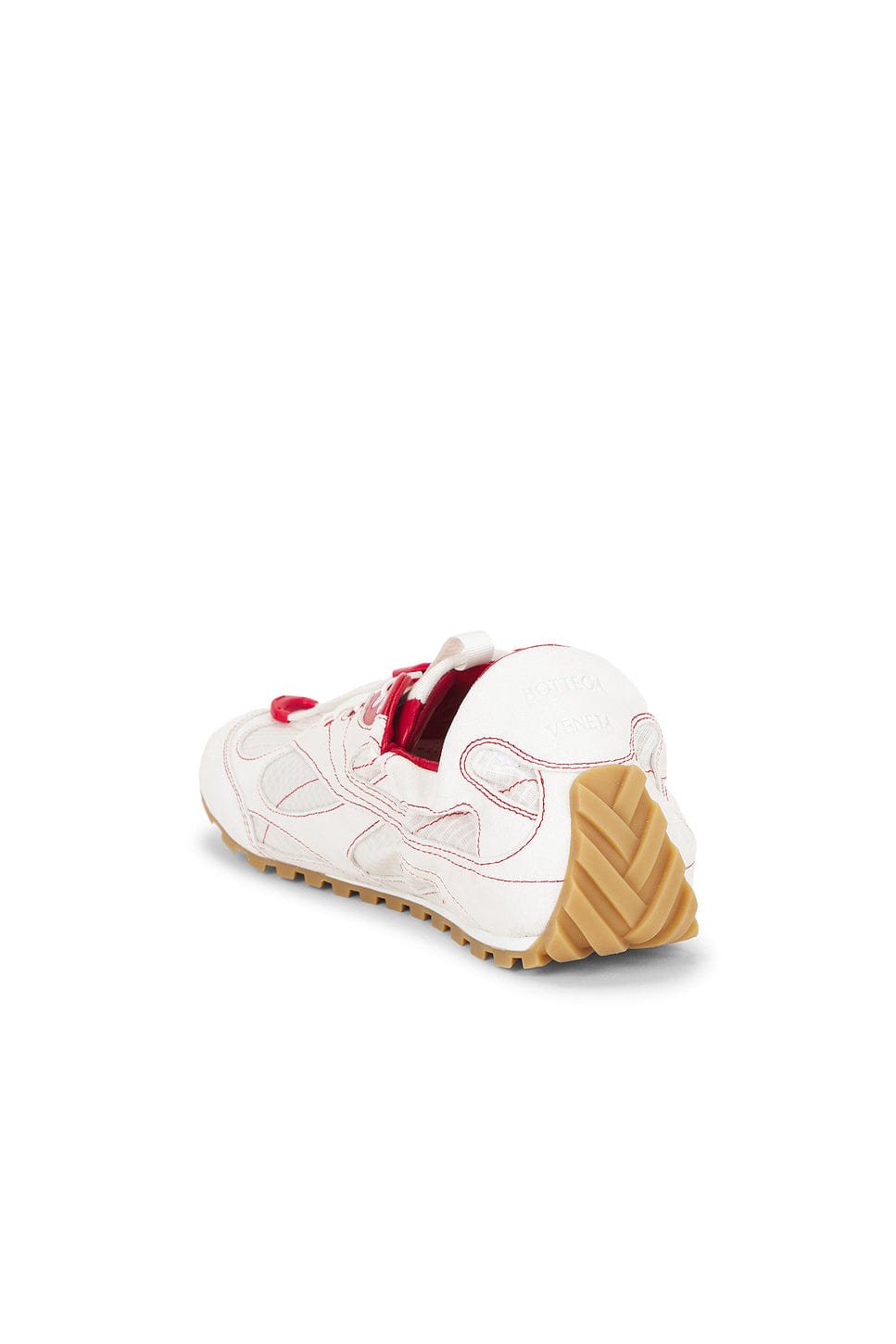 Bottega Veneta Orbit Flash Trek Sneaker Nylon Trek Soft Suede