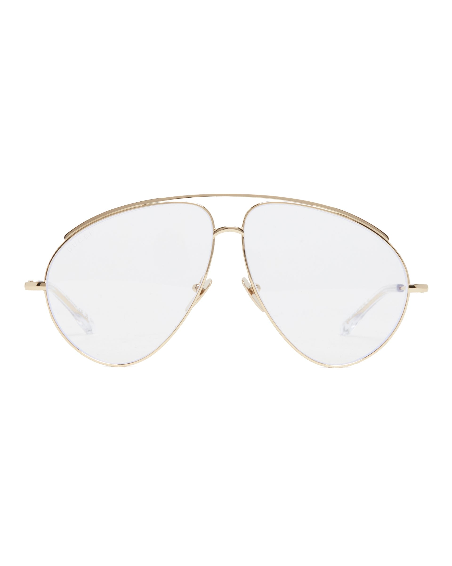 Gucci Occhiali Da Sole Aviator Dorati