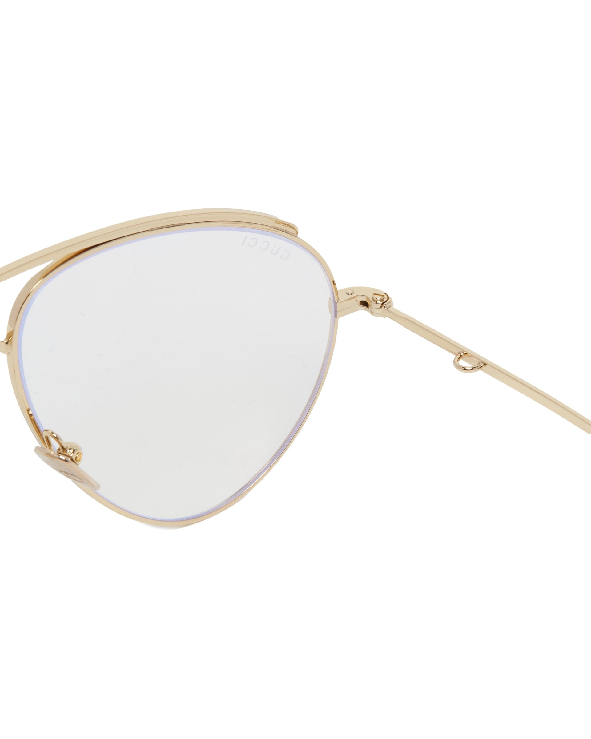 Gucci Occhiali Da Sole Aviator Dorati