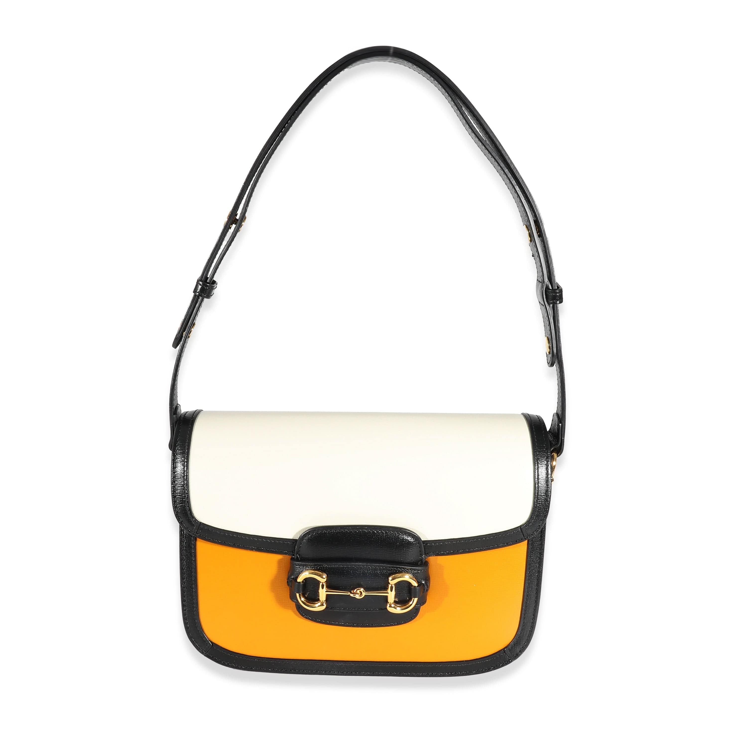 Gucci Tri - Color Gucci Horsebit 1955 Bag ULC1001