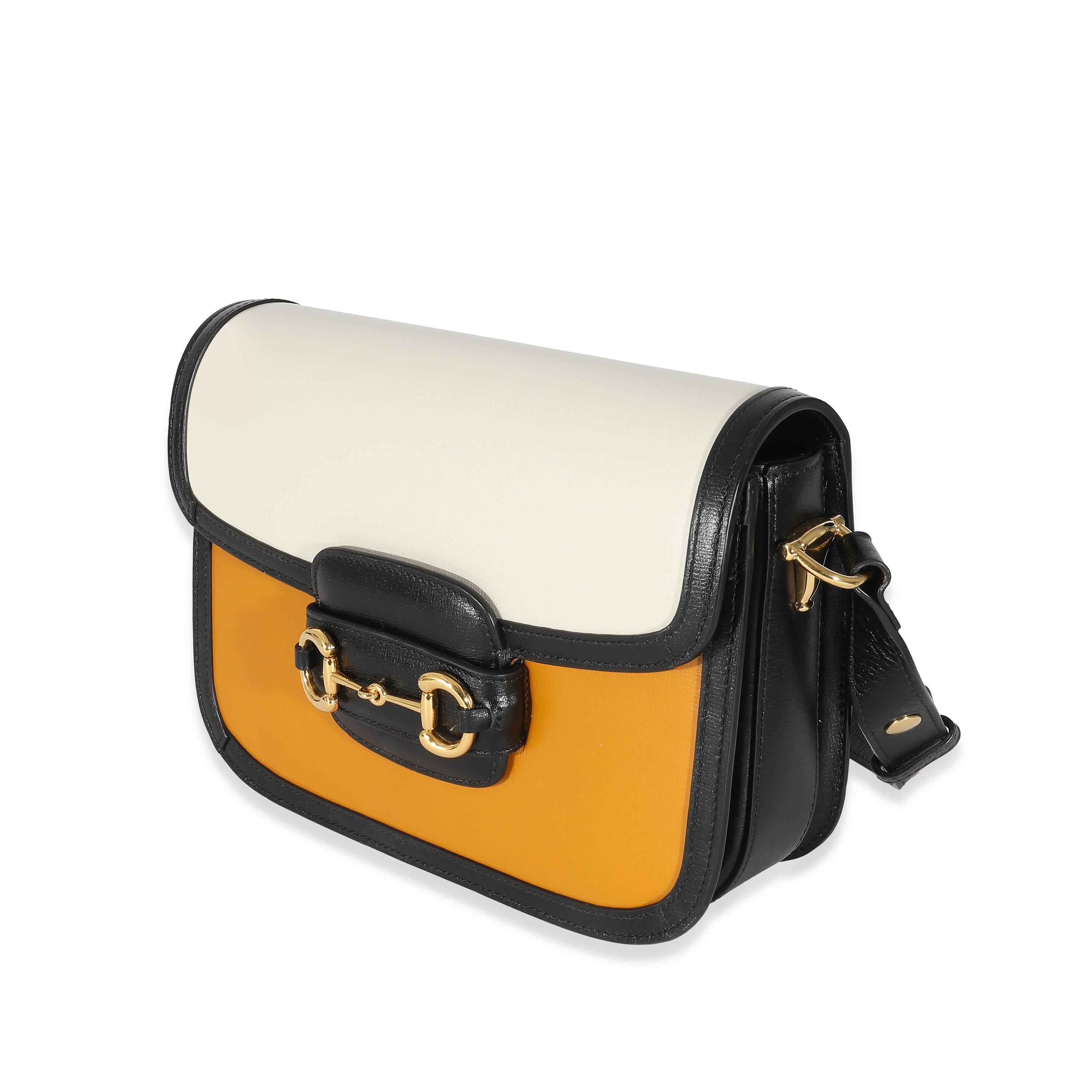 Gucci Tri - Color Gucci Horsebit 1955 Bag ULC1001