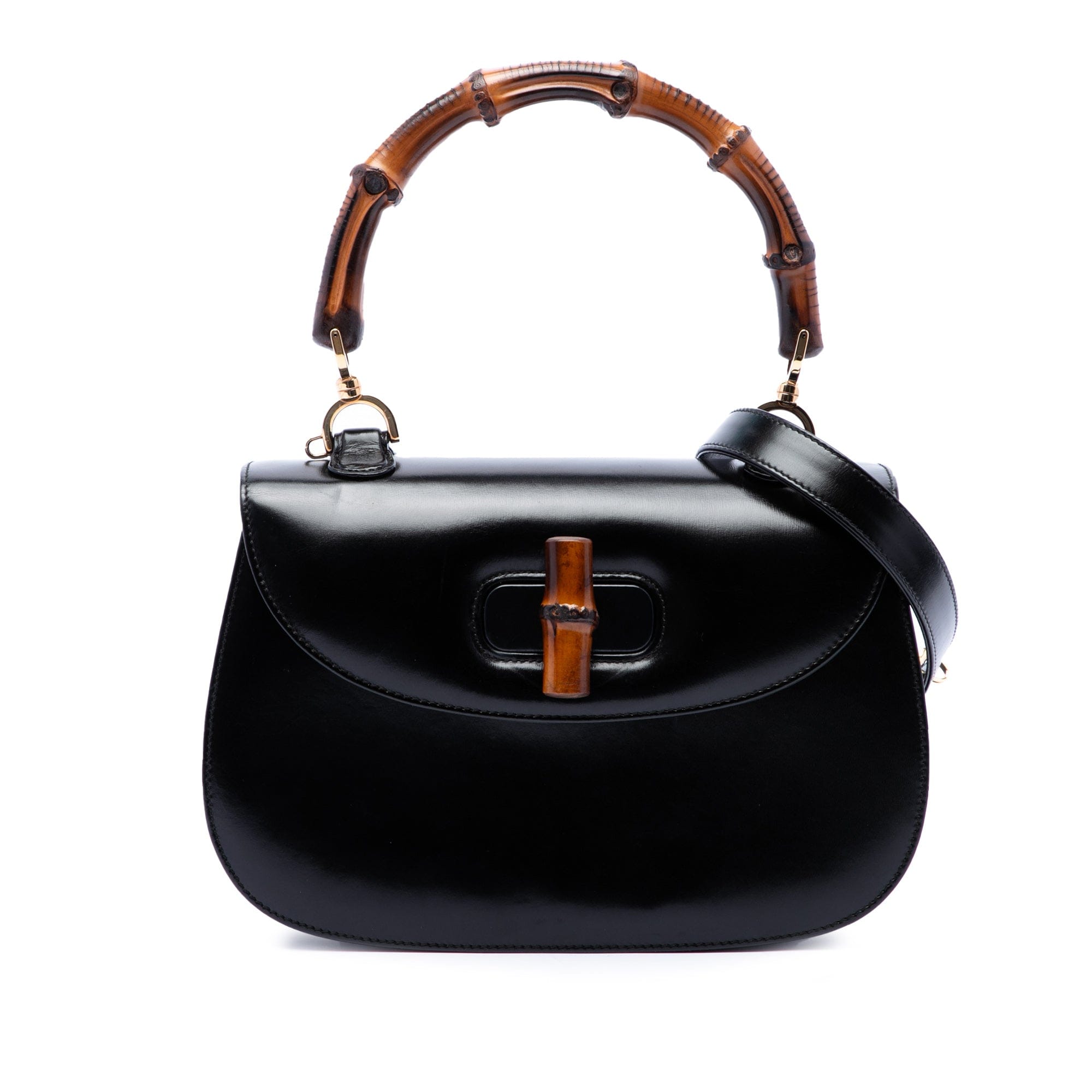 Gucci Calfskin Bamboo Night