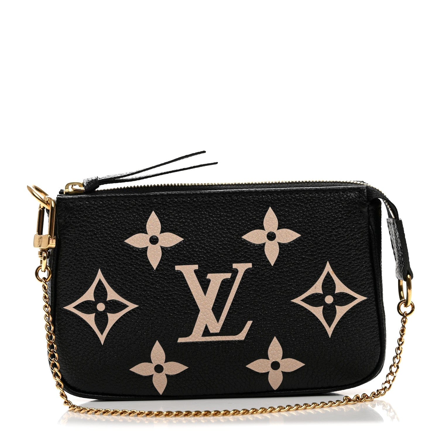 Louis Vuitton Empreinte Monogram Giant Mini Pochette Accessories Black