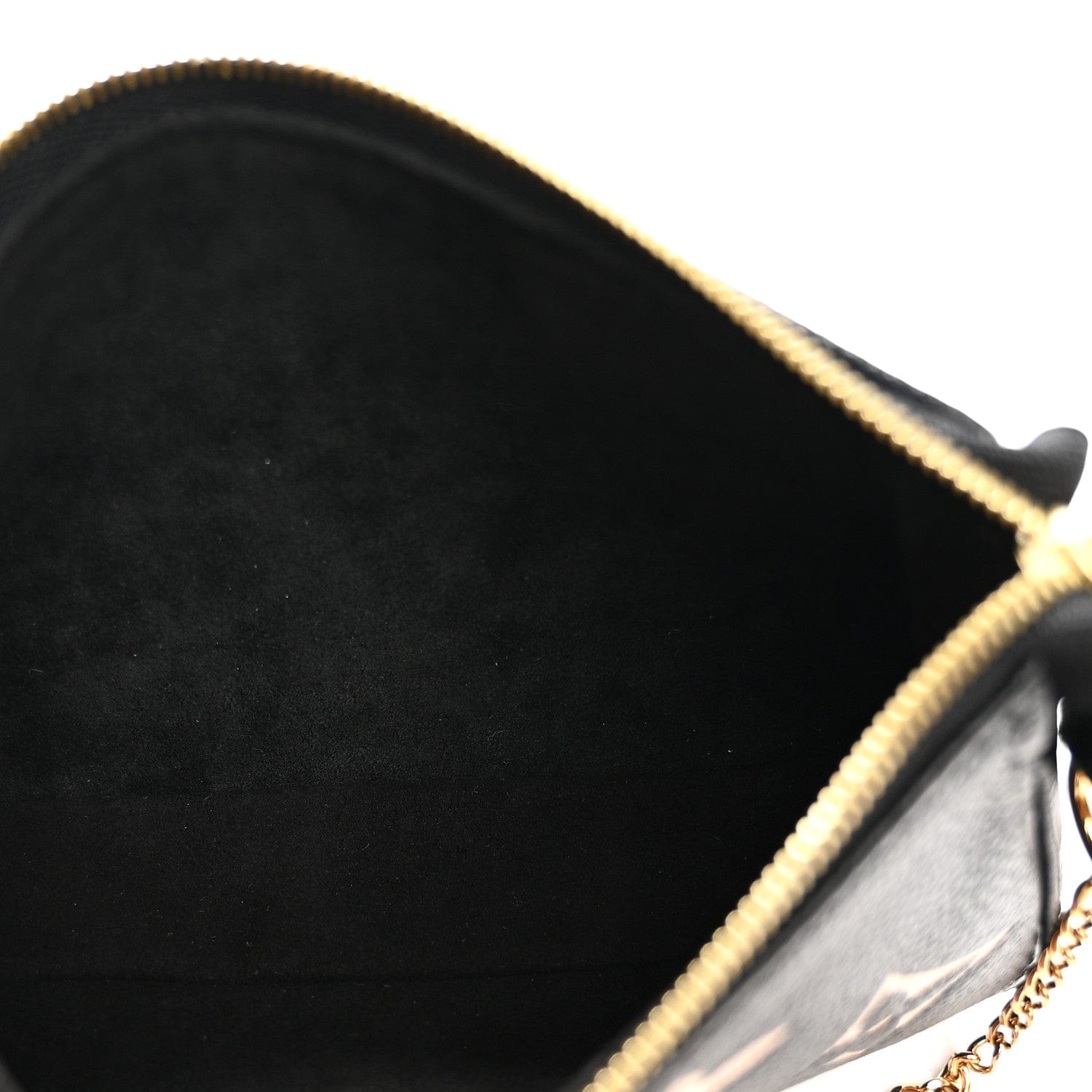 Louis Vuitton Empreinte Monogram Giant Mini Pochette Accessories Black