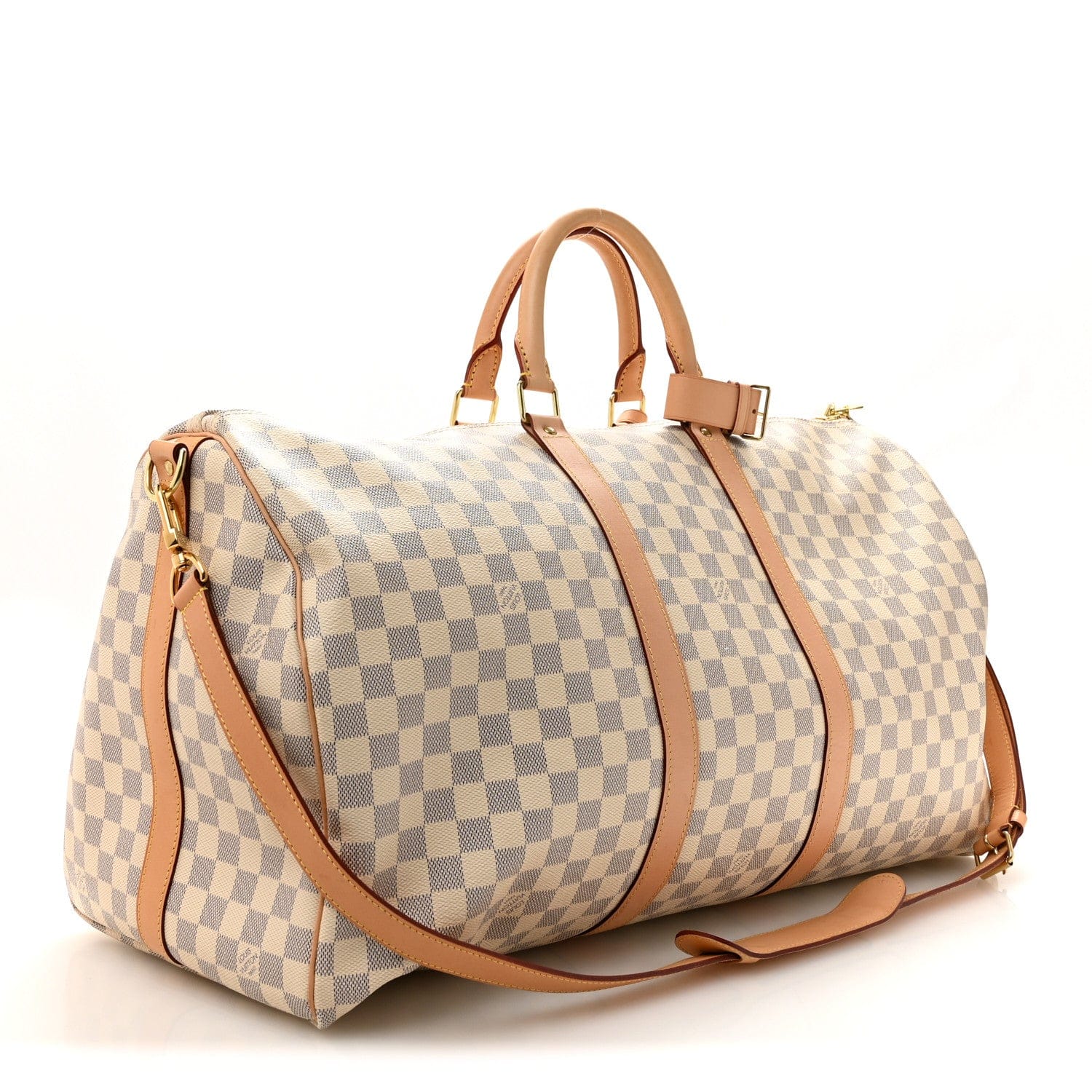 Louis Vuitton Damier Azur Keepall Bandouliere 55