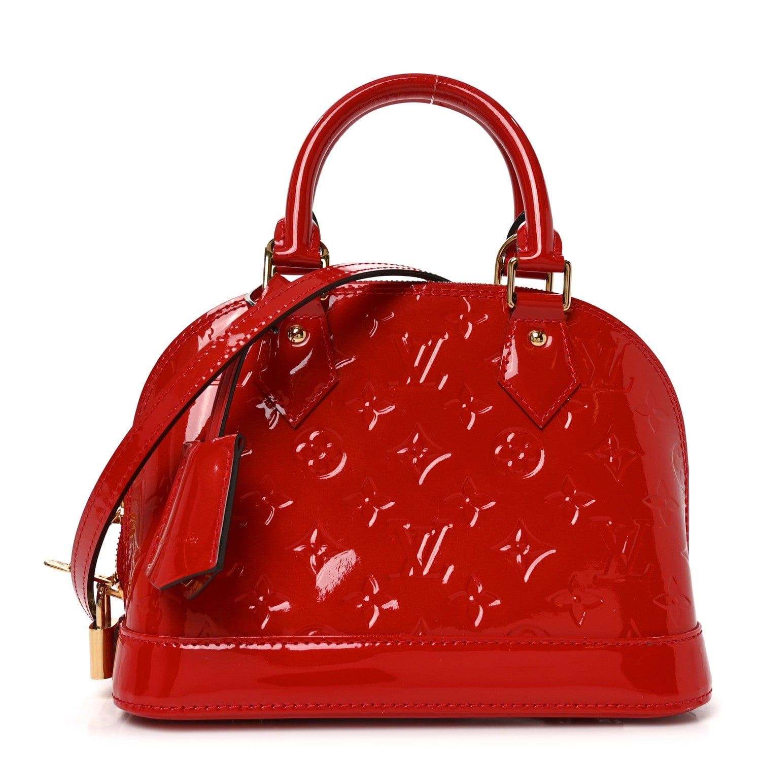 Louis Vuitton Vernis Alma BB Cherry