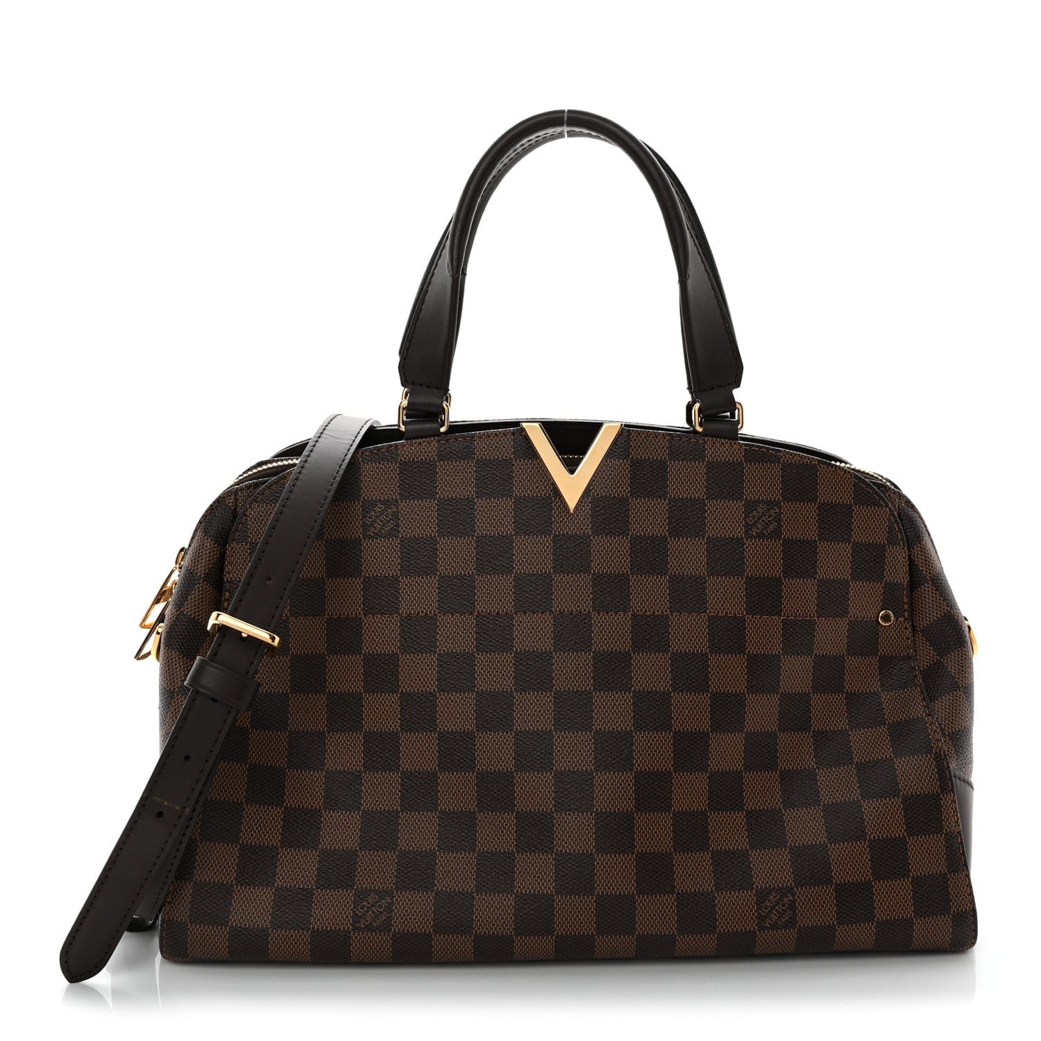 Louis Vuitton Damier Ebene Kensington Bowling Bag