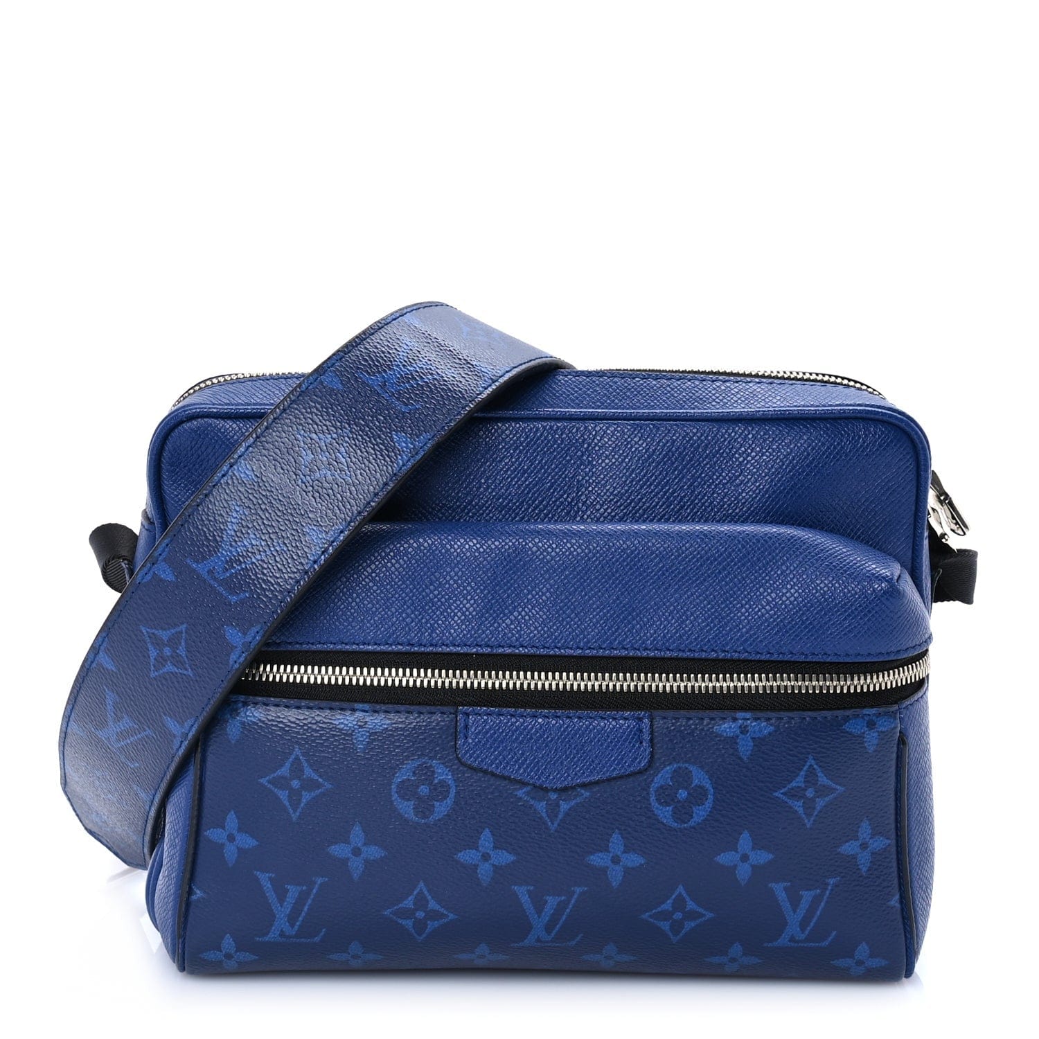 Louis Vuitton Taiga Monogram Outdoor Messenger Cobalt