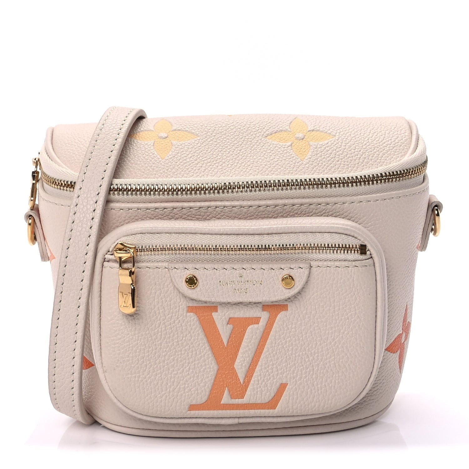 Louis Vuitton Empreinte Monogram Giant Mini By The Pool Bumbag Cream Saffron