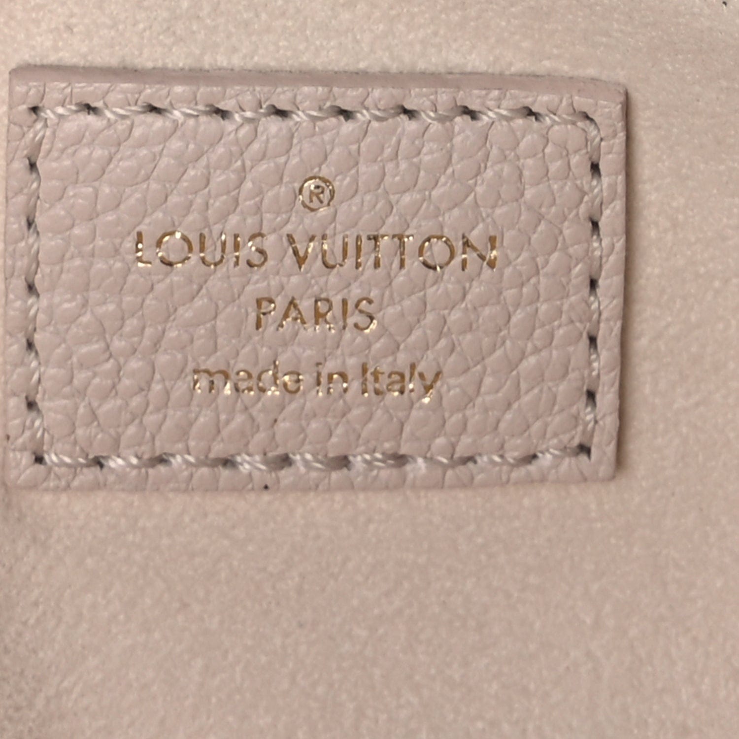 Louis Vuitton Empreinte Monogram Giant Mini By The Pool Bumbag Cream Saffron