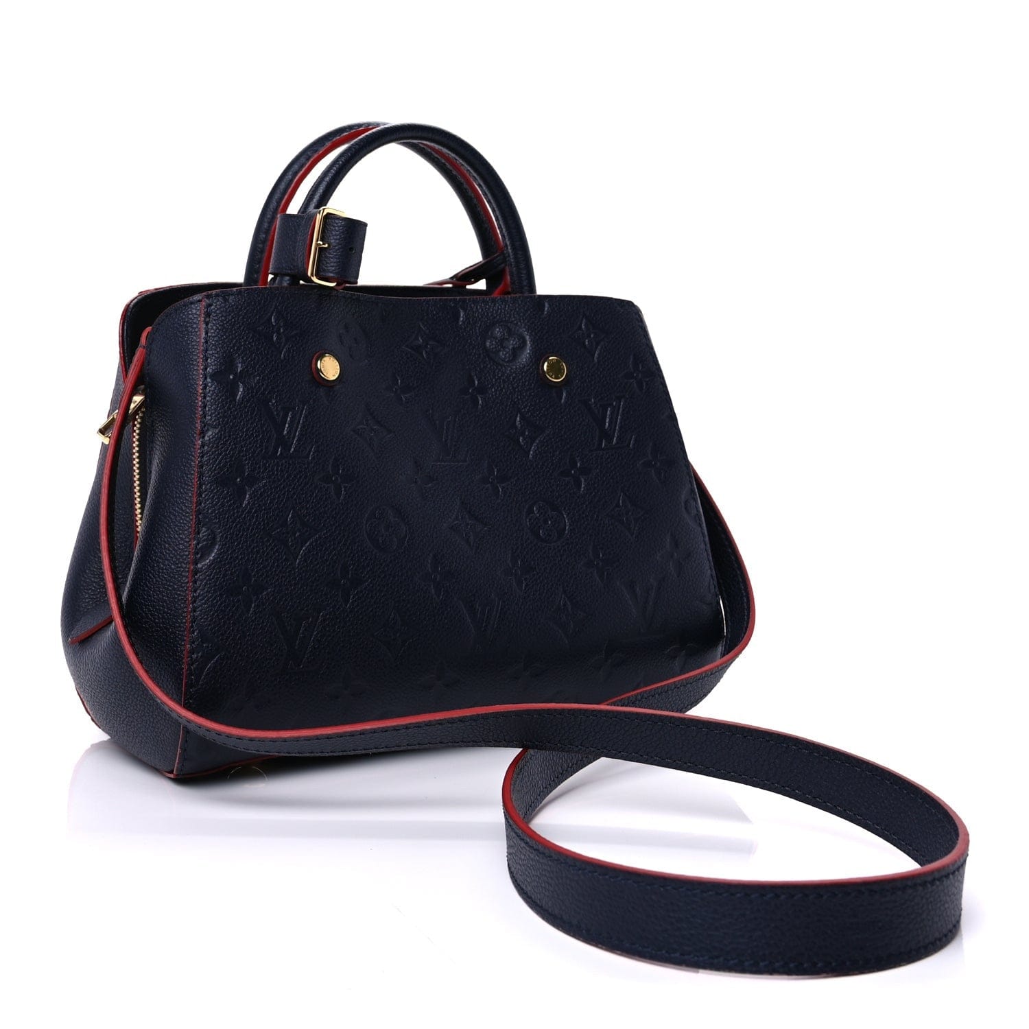 Louis Vuitton Empreinte Montaigne BB Marine Rouge