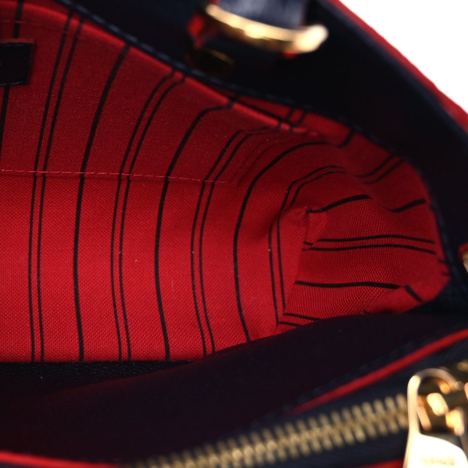 Louis Vuitton Empreinte Montaigne BB Marine Rouge