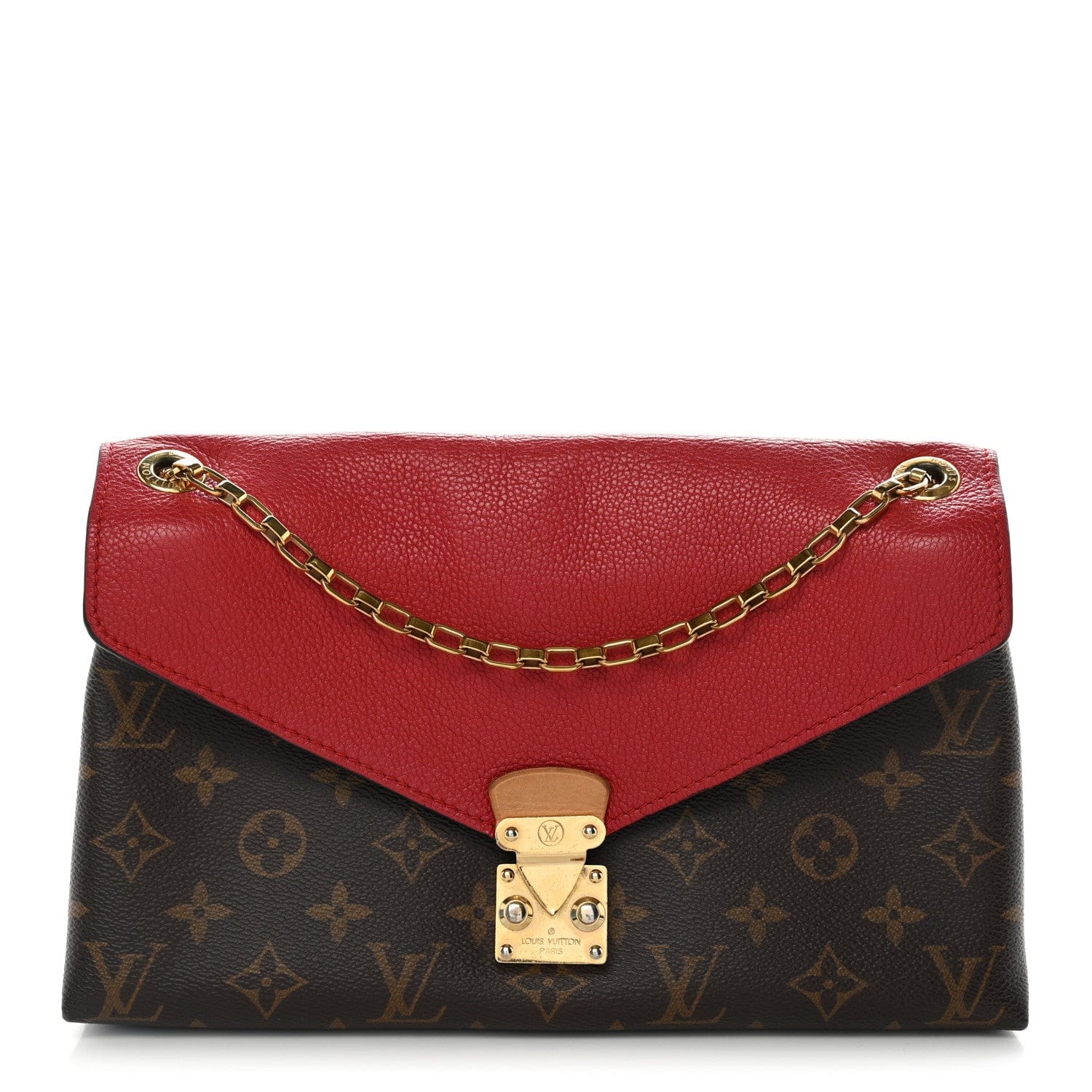 Louis Vuitton Monogram Pallas Chain Cherry