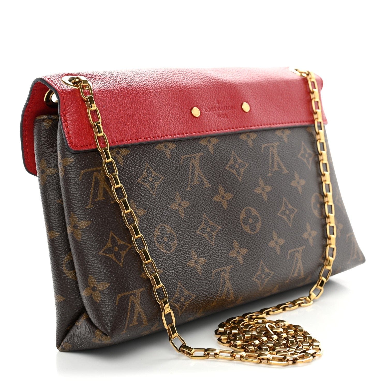 Louis Vuitton Monogram Pallas Chain Cherry