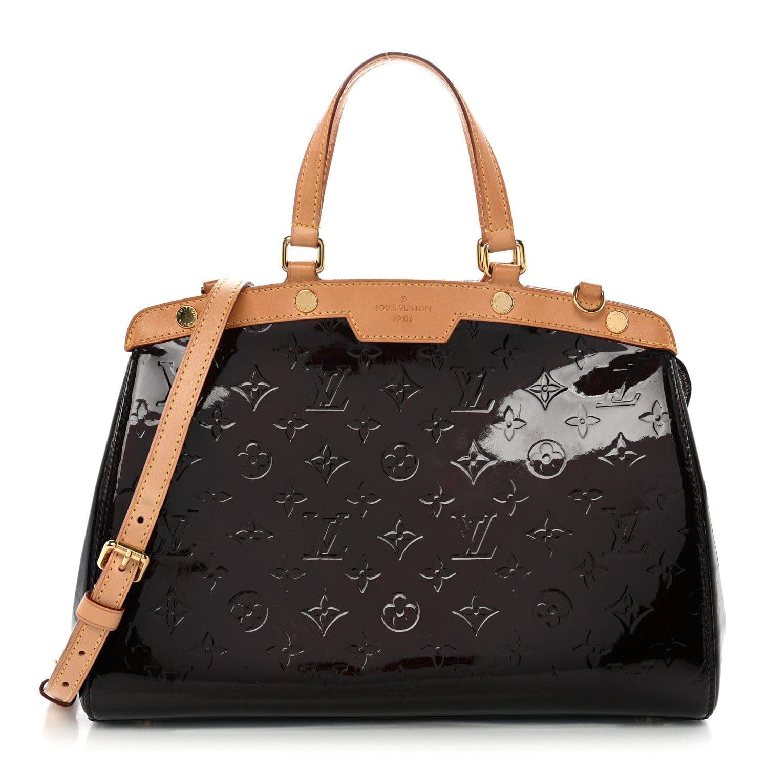 Louis Vuitton Vernis Brea MM Amarante