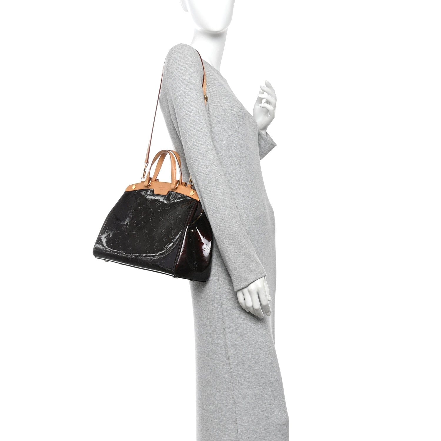 Louis Vuitton Vernis Brea MM Amarante
