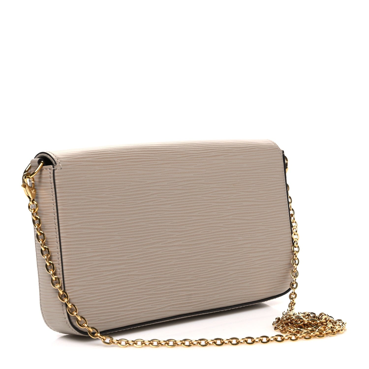 Louis Vuitton Epi Felicie Pochette Chain Wallet Galet