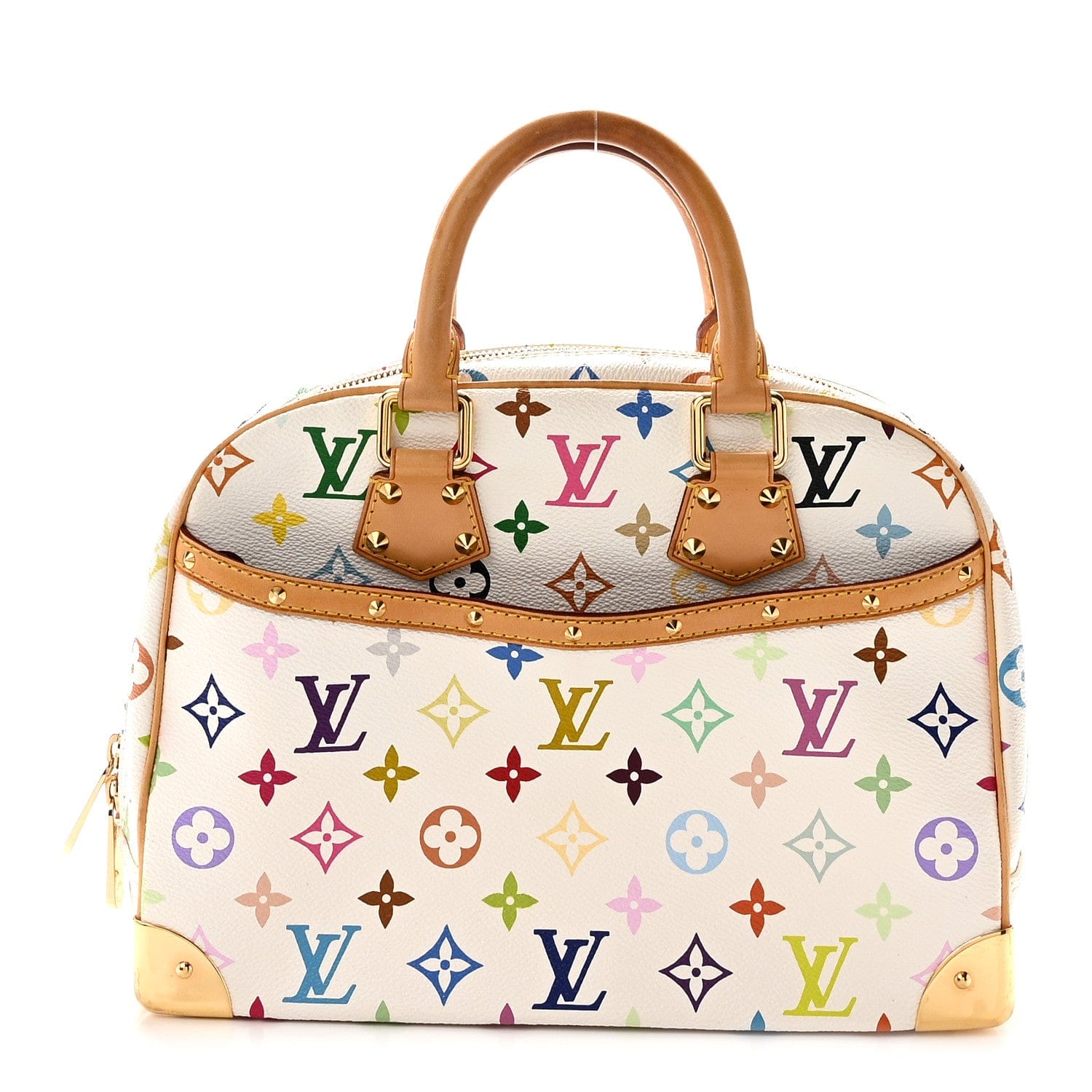 Louis Vuitton Monogram Multicolor Trouville White