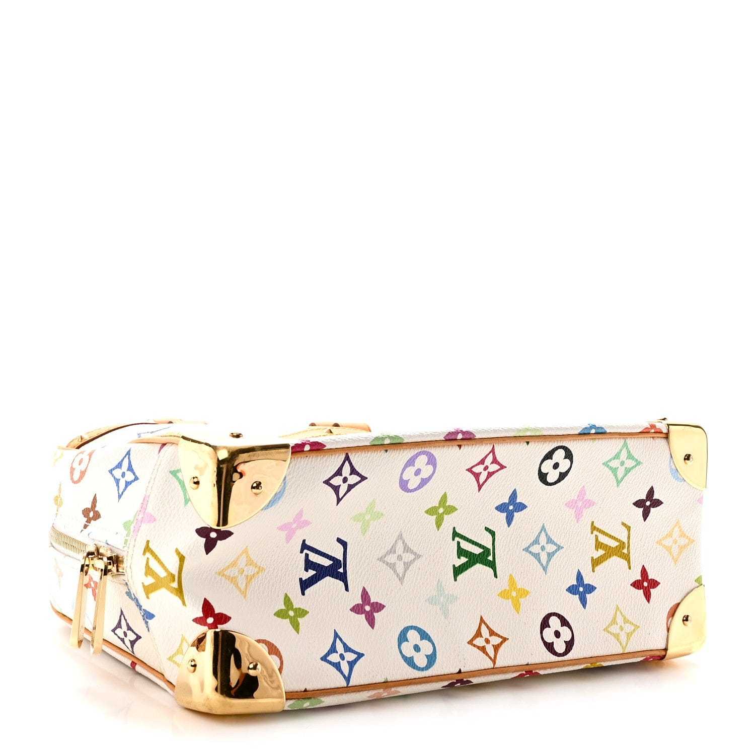 Louis Vuitton Monogram Multicolor Trouville White