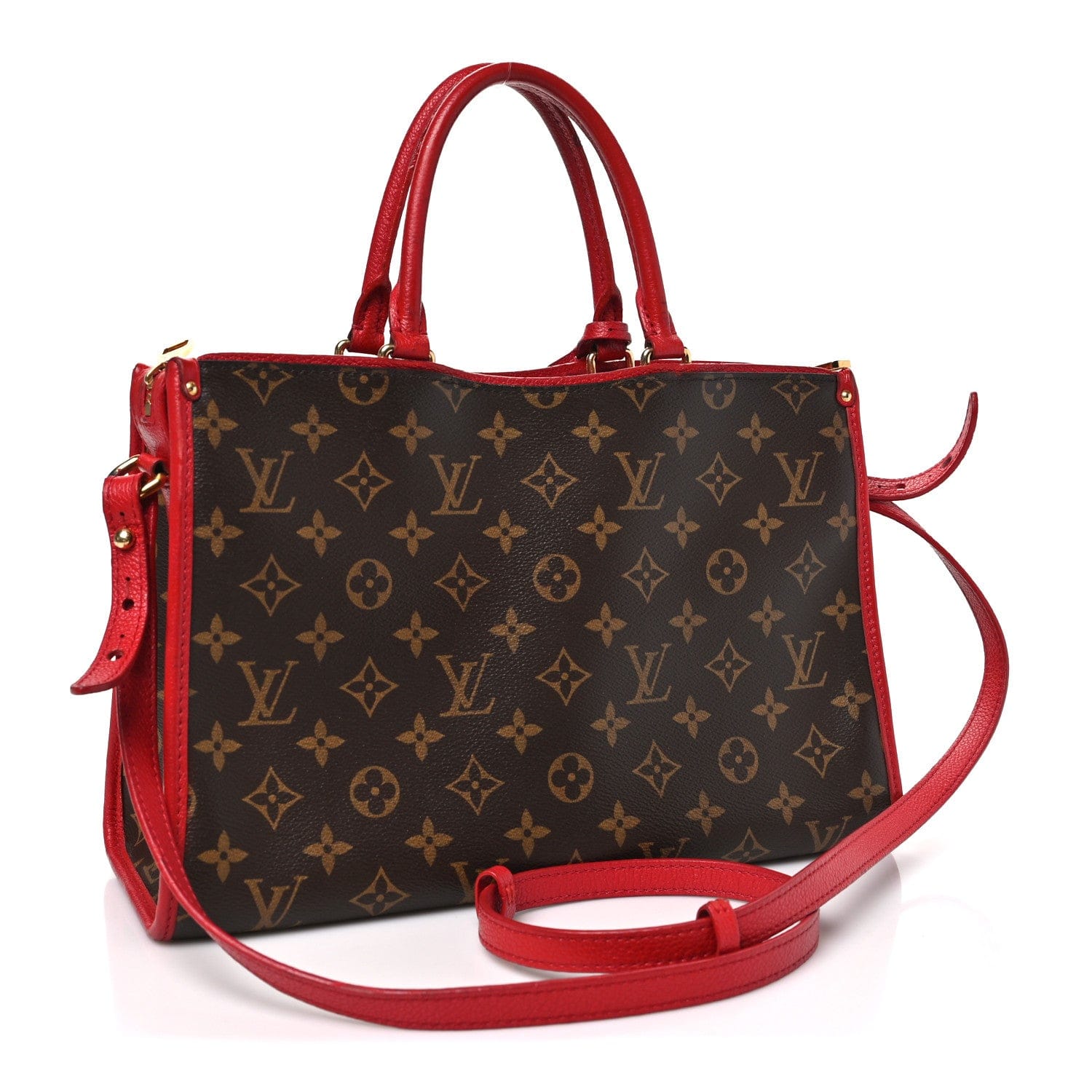 Louis Vuitton Monogram Popincourt PM Red