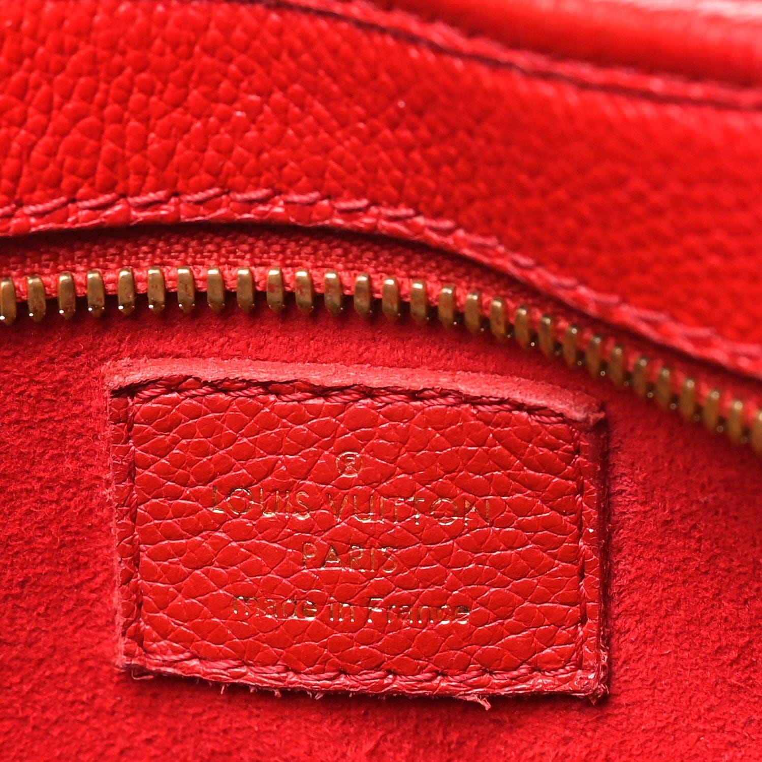 Louis Vuitton Monogram Popincourt PM Red