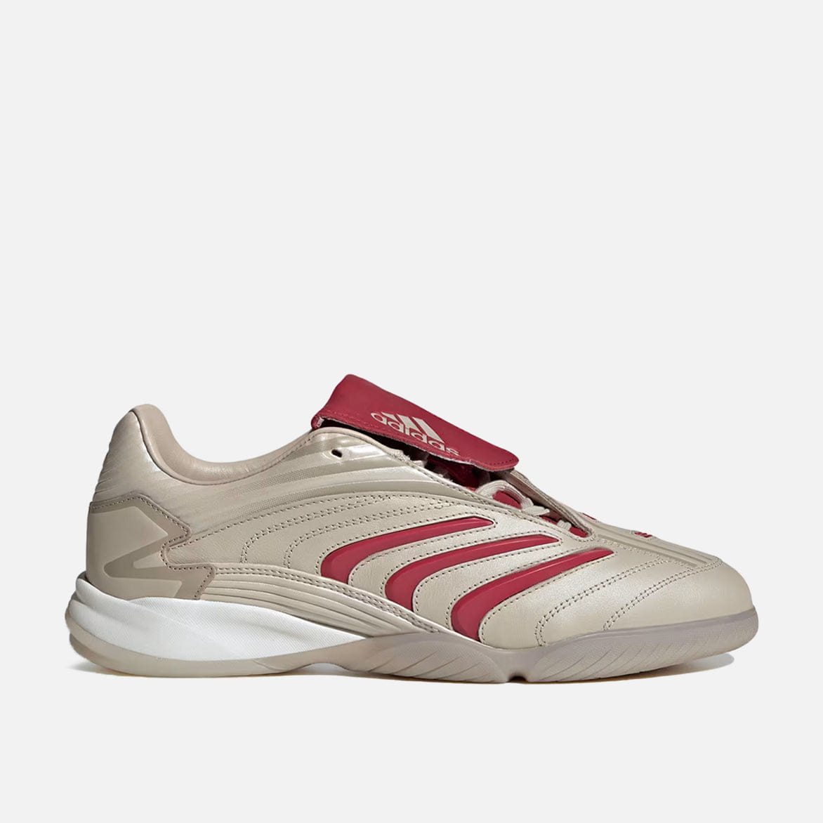 adidas PREDATOR SALA - BEIGE / TEAM VICTORY RED