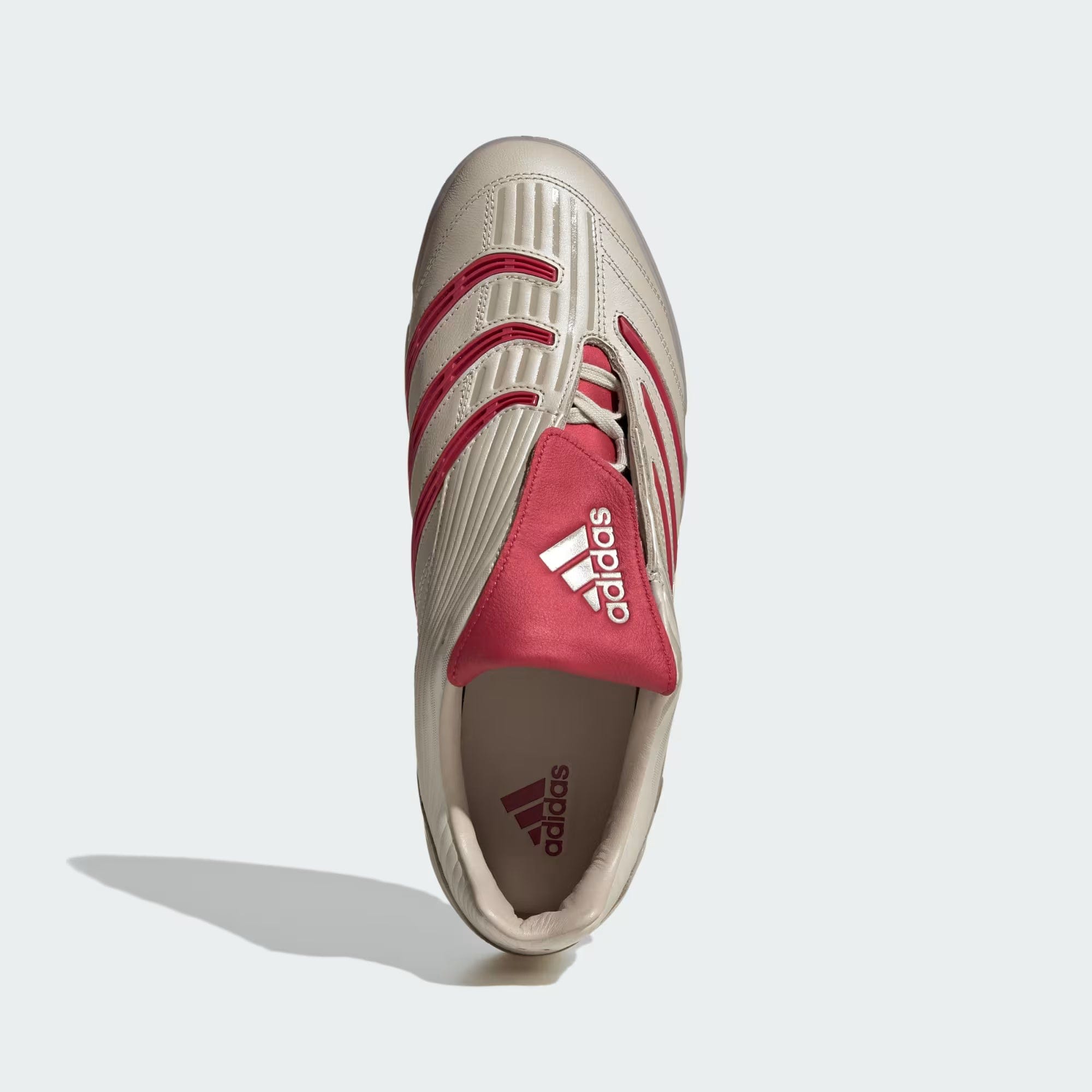 adidas PREDATOR SALA - BEIGE / TEAM VICTORY RED
