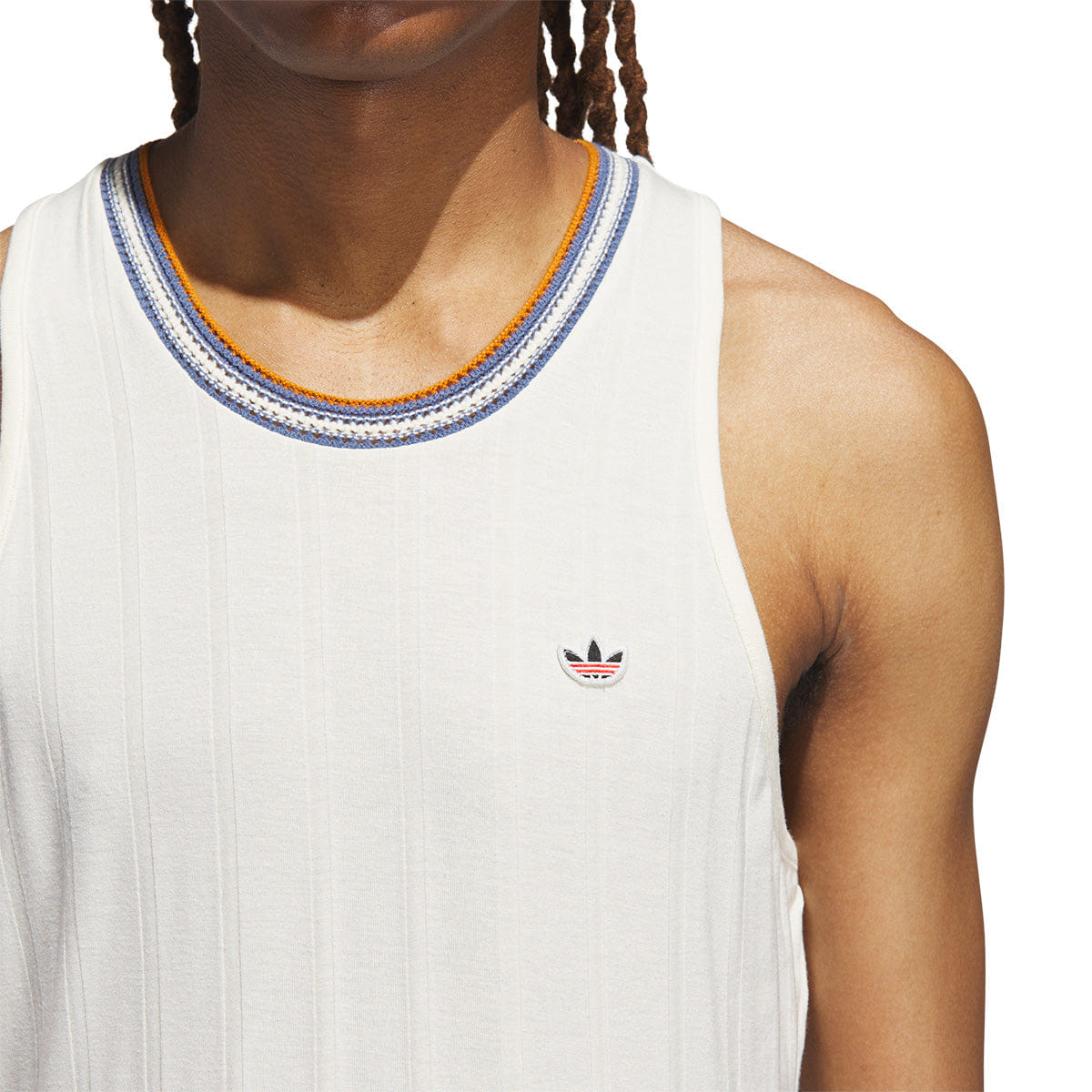 adidas + CLOT Knit Tank Top Cream White