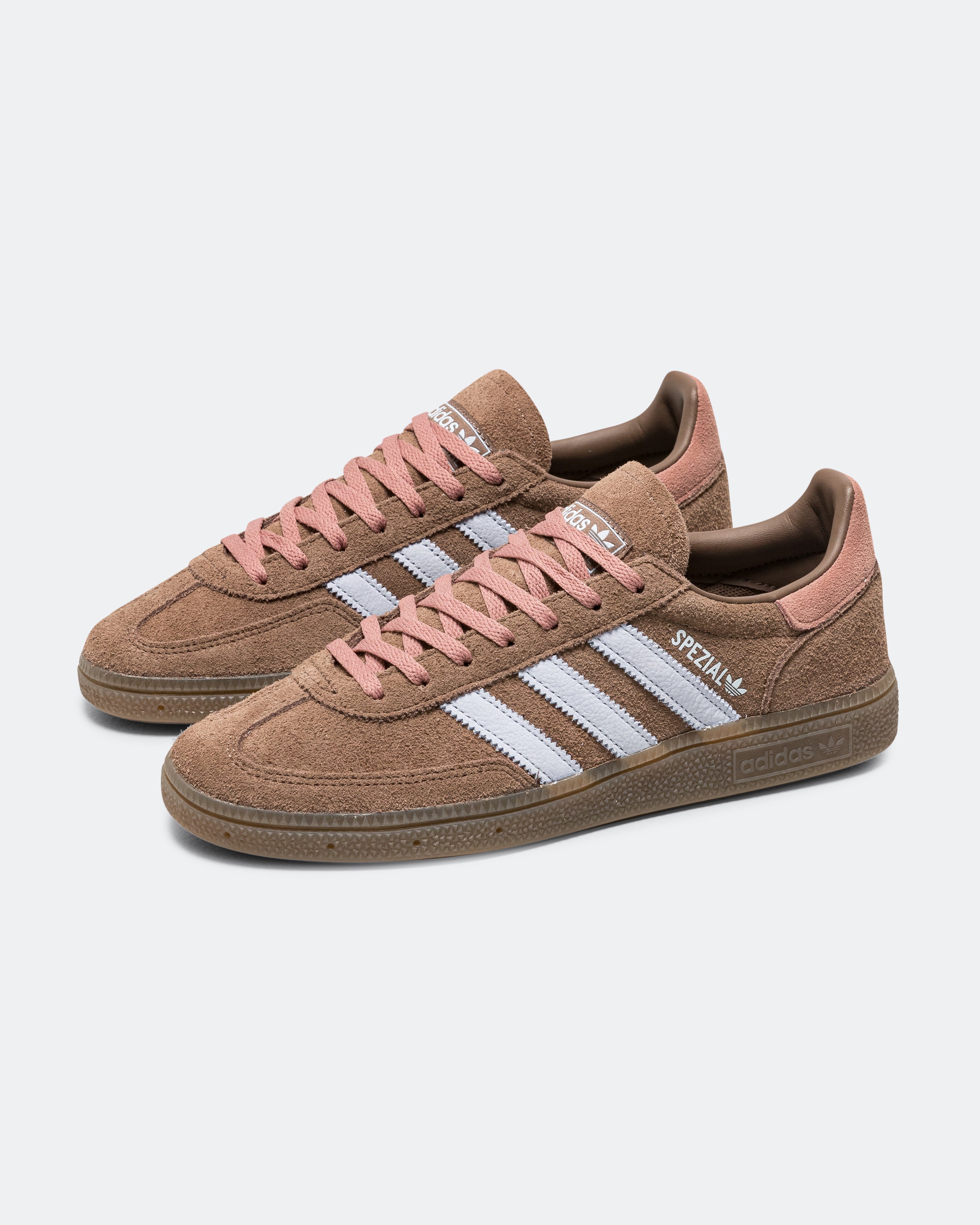 adidas Womens Handball Spezial - Earth Strata/Crystal Sky - Warm Clay