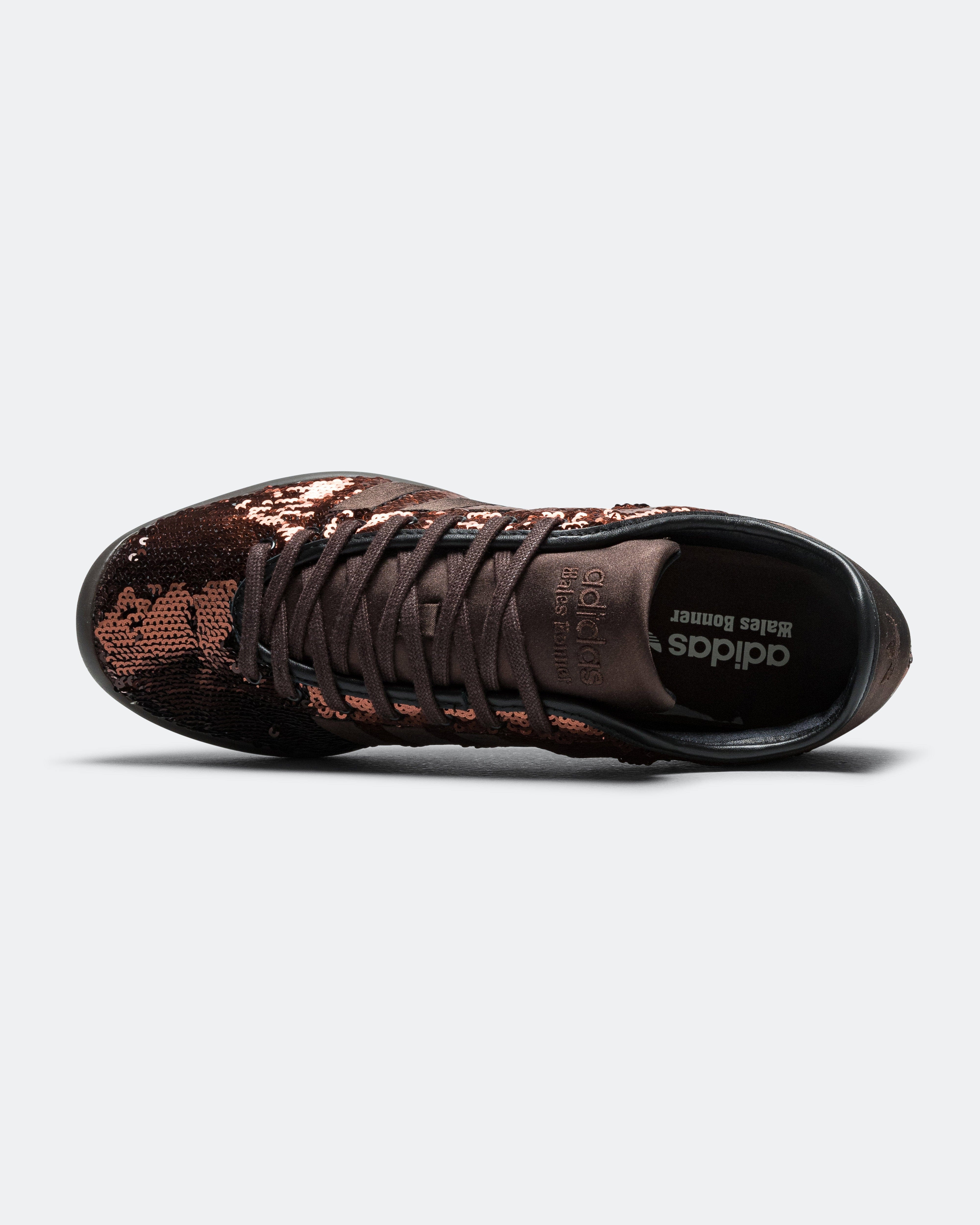 adidas Karintha Sequin x Wales Bonner - Dark Brown/Core Black