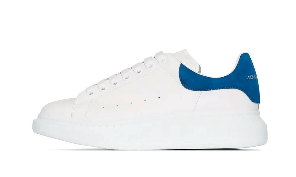Alexander McQueen Oversized Paris White Blue