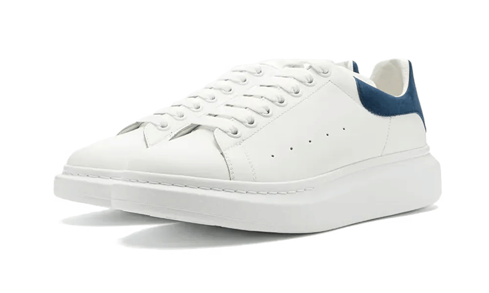 Alexander McQueen Oversized Paris White Blue