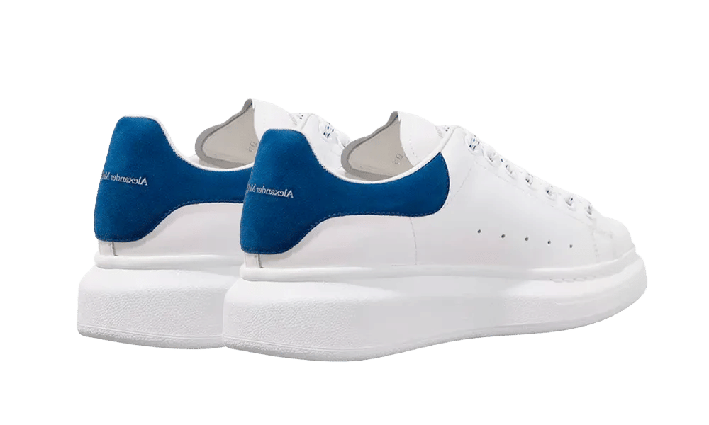 Alexander McQueen Oversized Paris White Blue