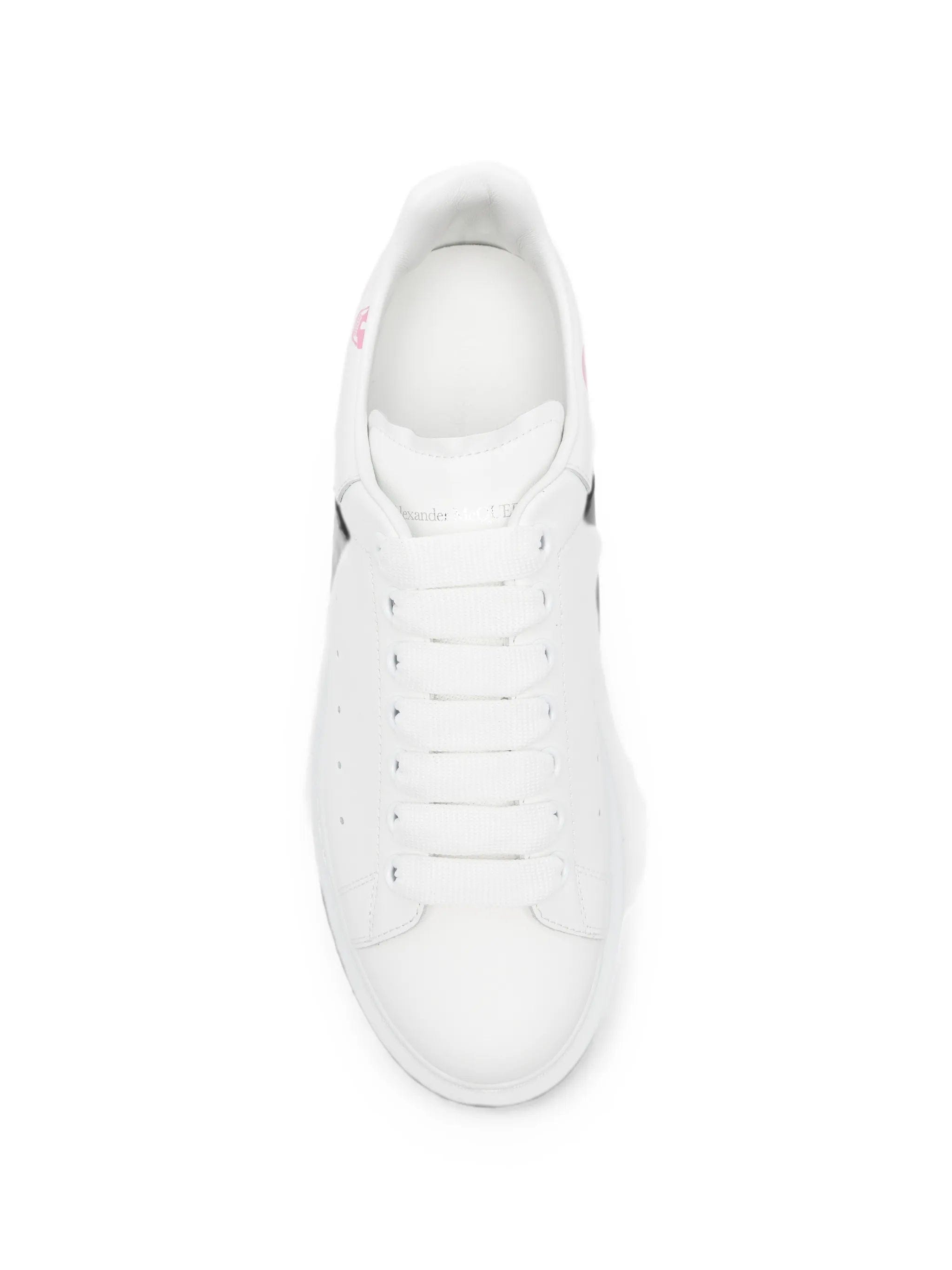 Alexander McQueen skull - print platform sneakers