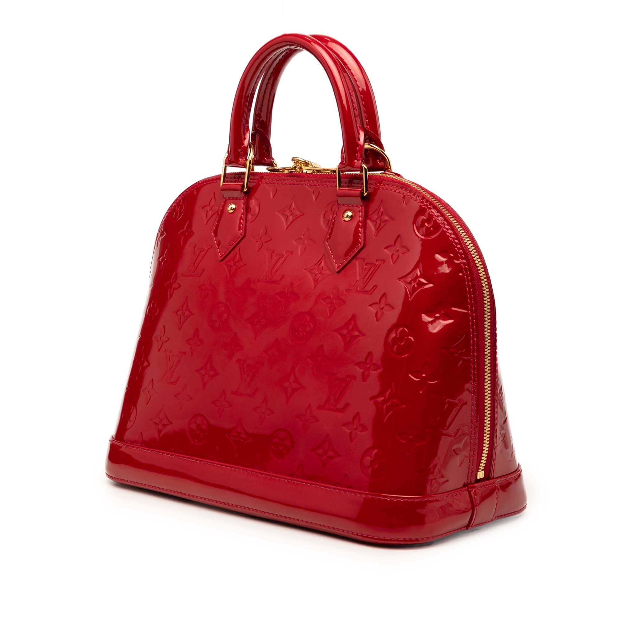 Louis Vuitton Monogram Vernis Alma PM
