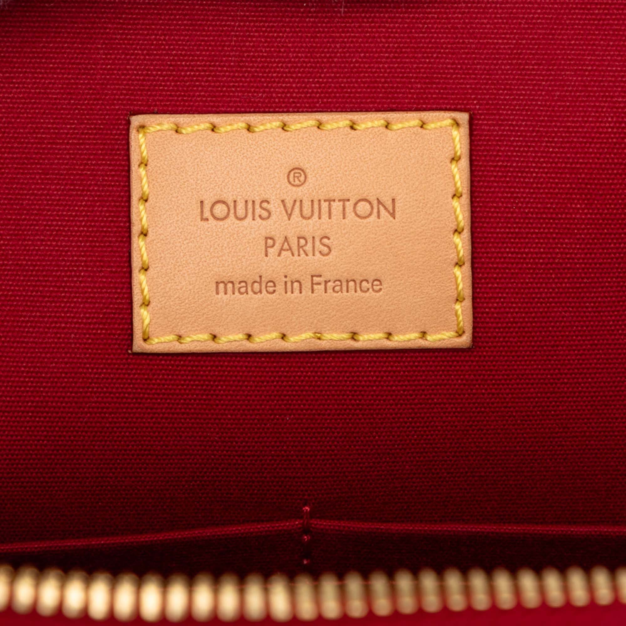 Louis Vuitton Monogram Vernis Alma PM