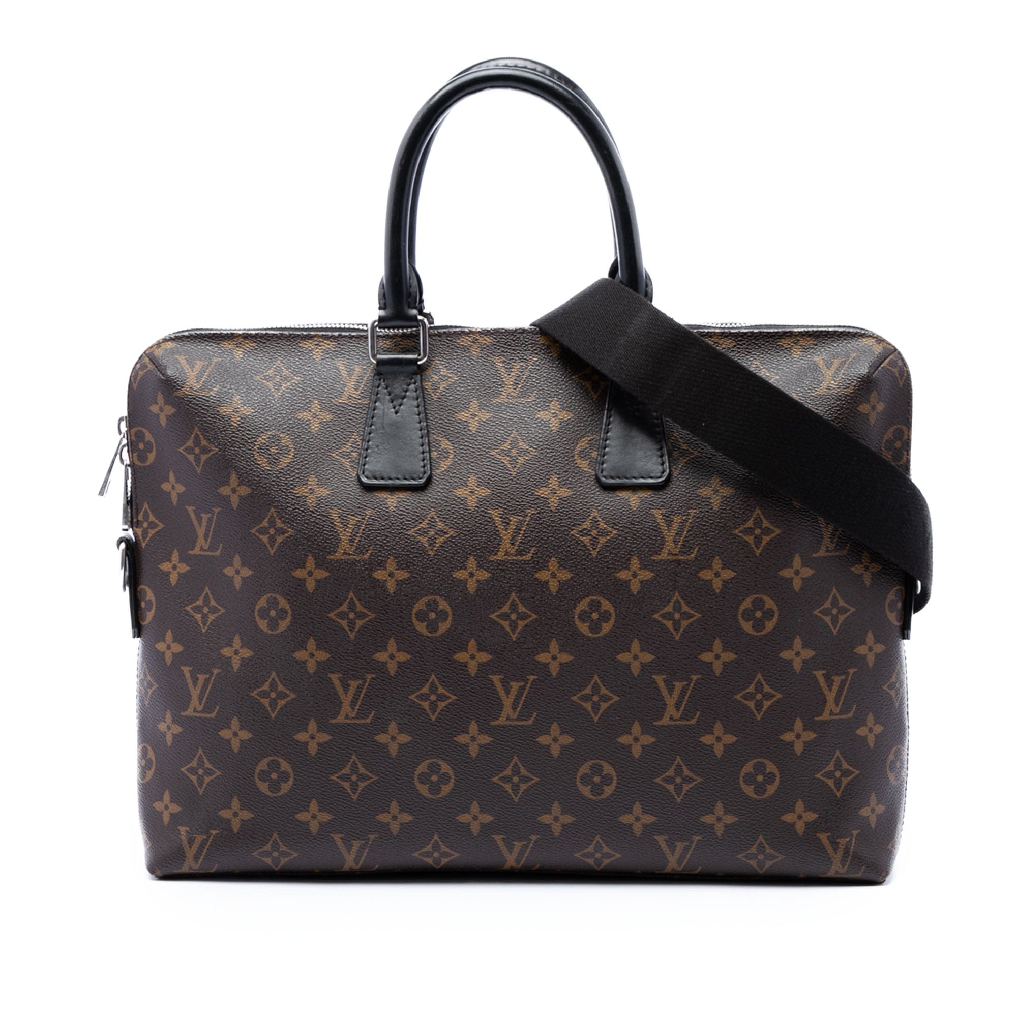 Louis Vuitton Monogram Macassar Porte Documents Jour