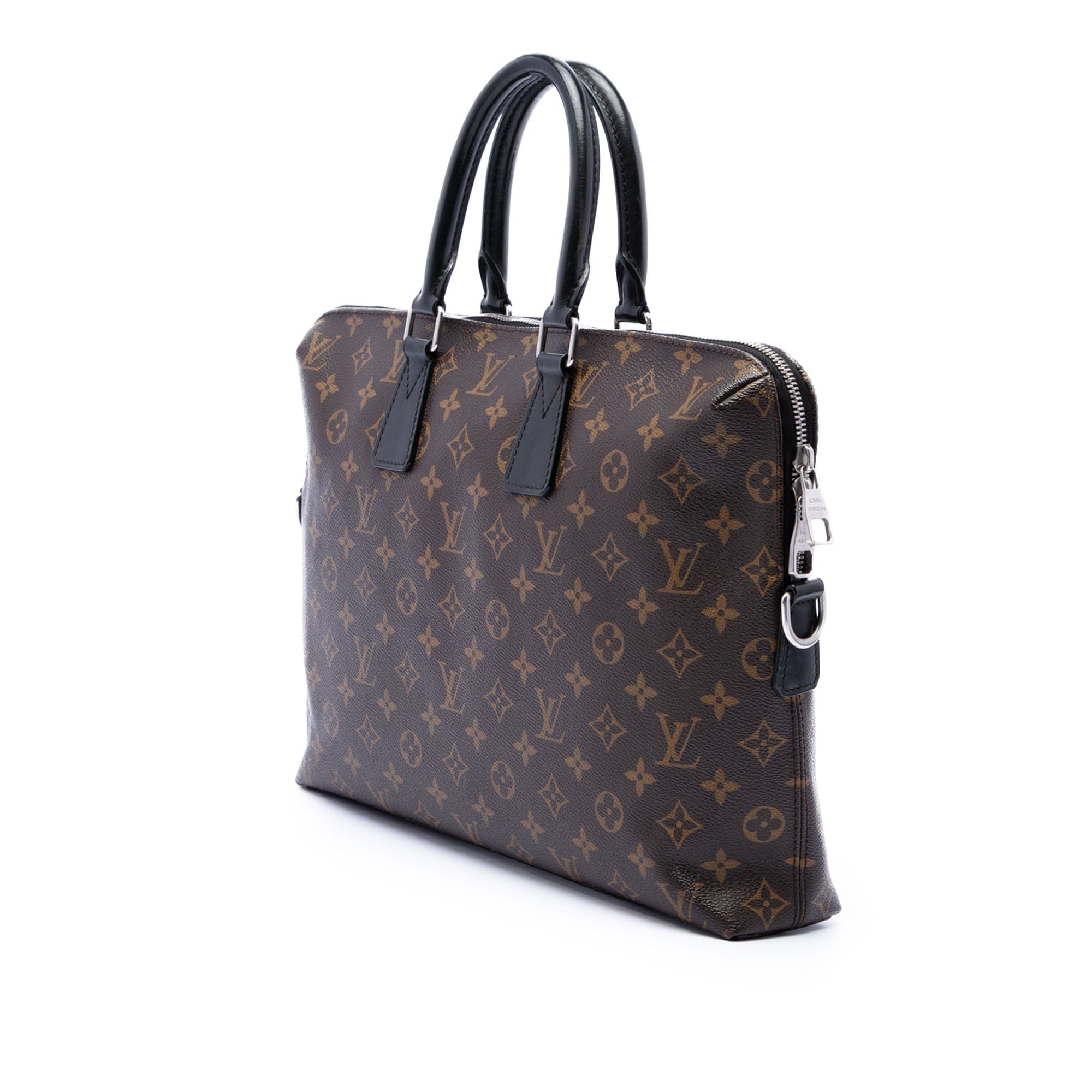 Louis Vuitton Monogram Macassar Porte Documents Jour